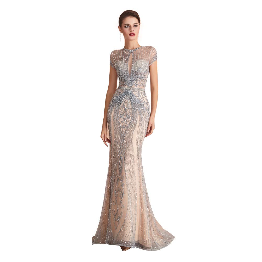 Sexy Mermaid Evening Dress for Women - Prom & Party Gowns