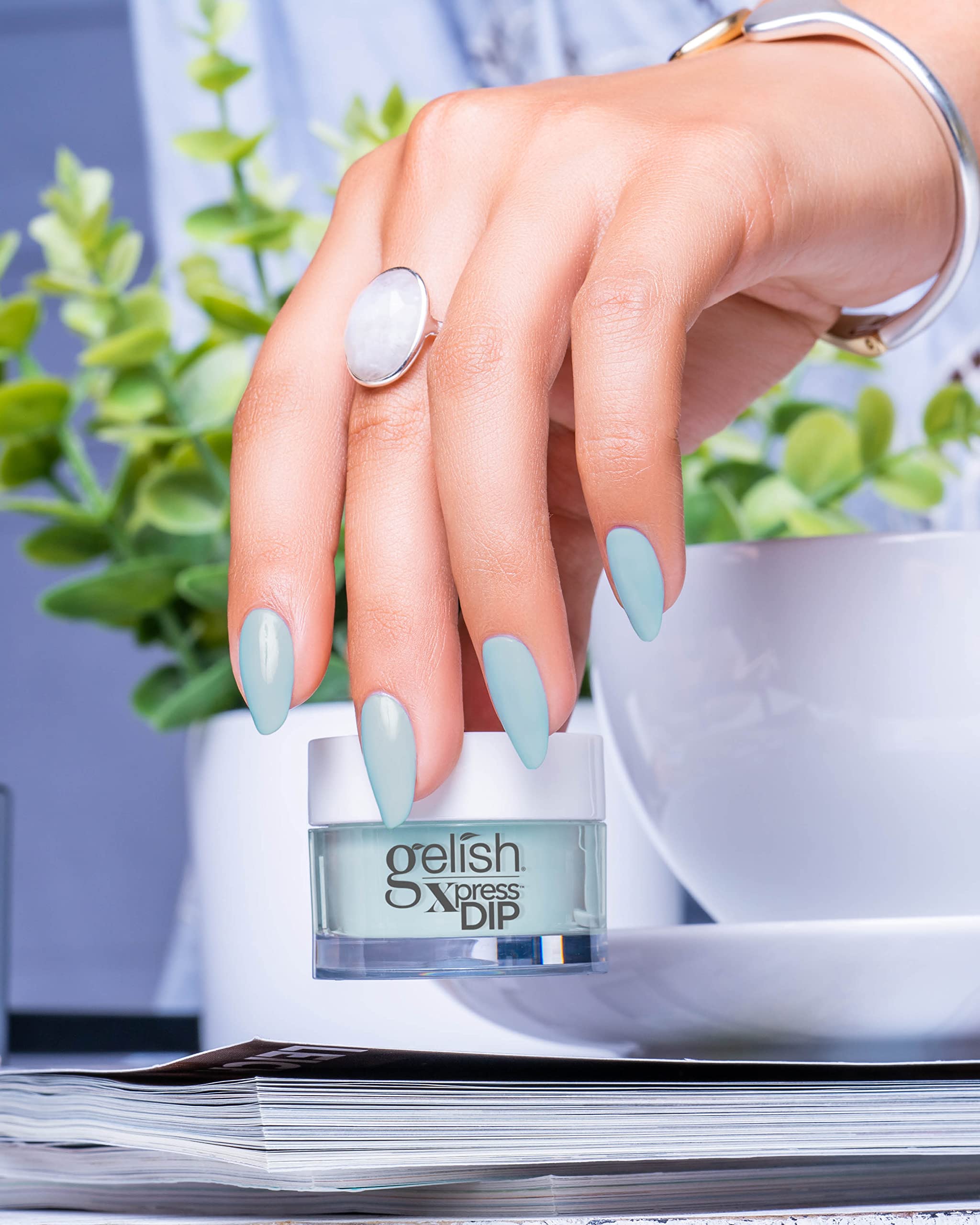 Gelish Professional Nail Dip Powder Kit - 0.3oz Dip Powder Colors for Long-Lasting Manicures | Perfect for Salon & Home Nail Art, DIY Gel Nails, and Special Occasions