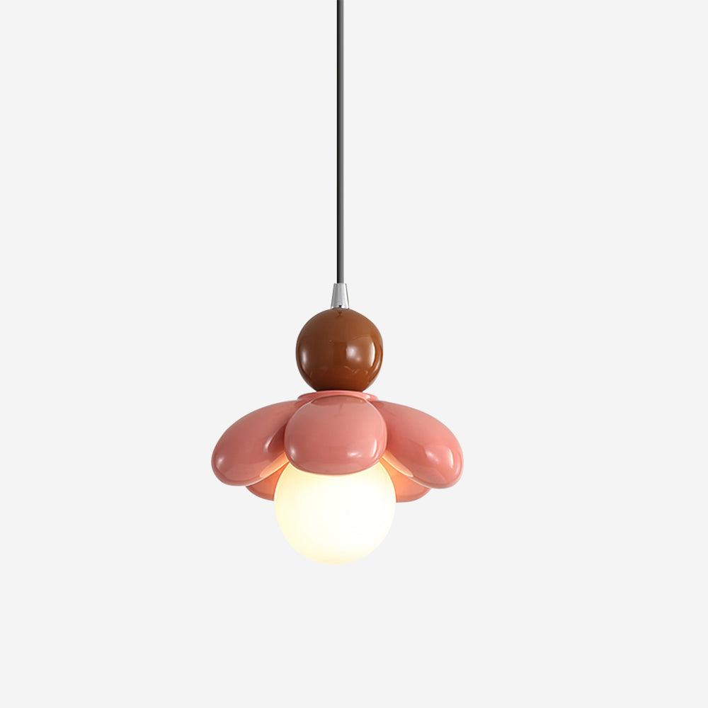 Maru Flower Pendant Lamp - Modern Floral Chandelier for Living Room, Bedroom & Dining Room Decor - Elegant Ceiling Light Fixture for Home Interior Design