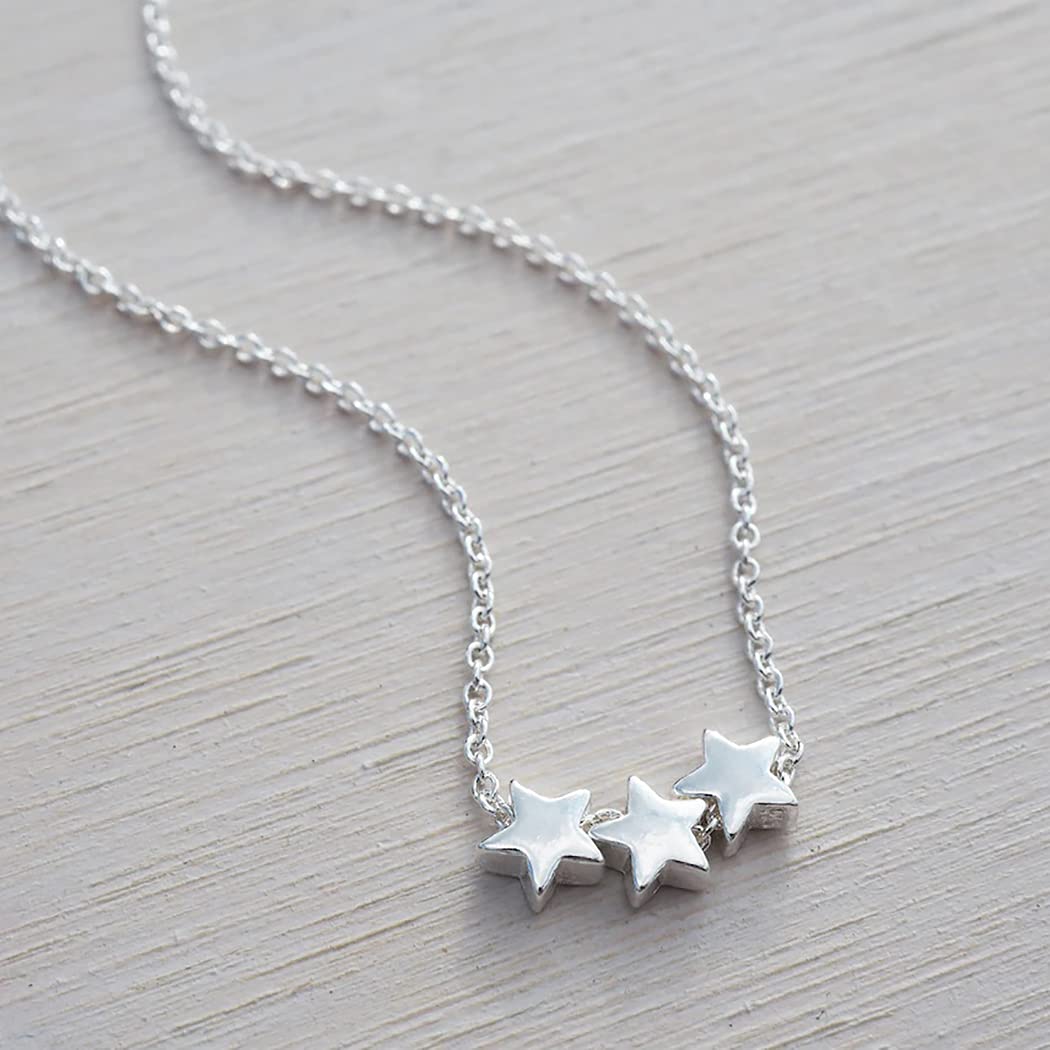 Tasiso 14K Gold Moon and Star Pendant Necklace for Women - Delicate Crescent Moon with Tiny Star Charm Minimalist Jewelry - Perfect for Everyday Wear, Date Nights & Gift Giving