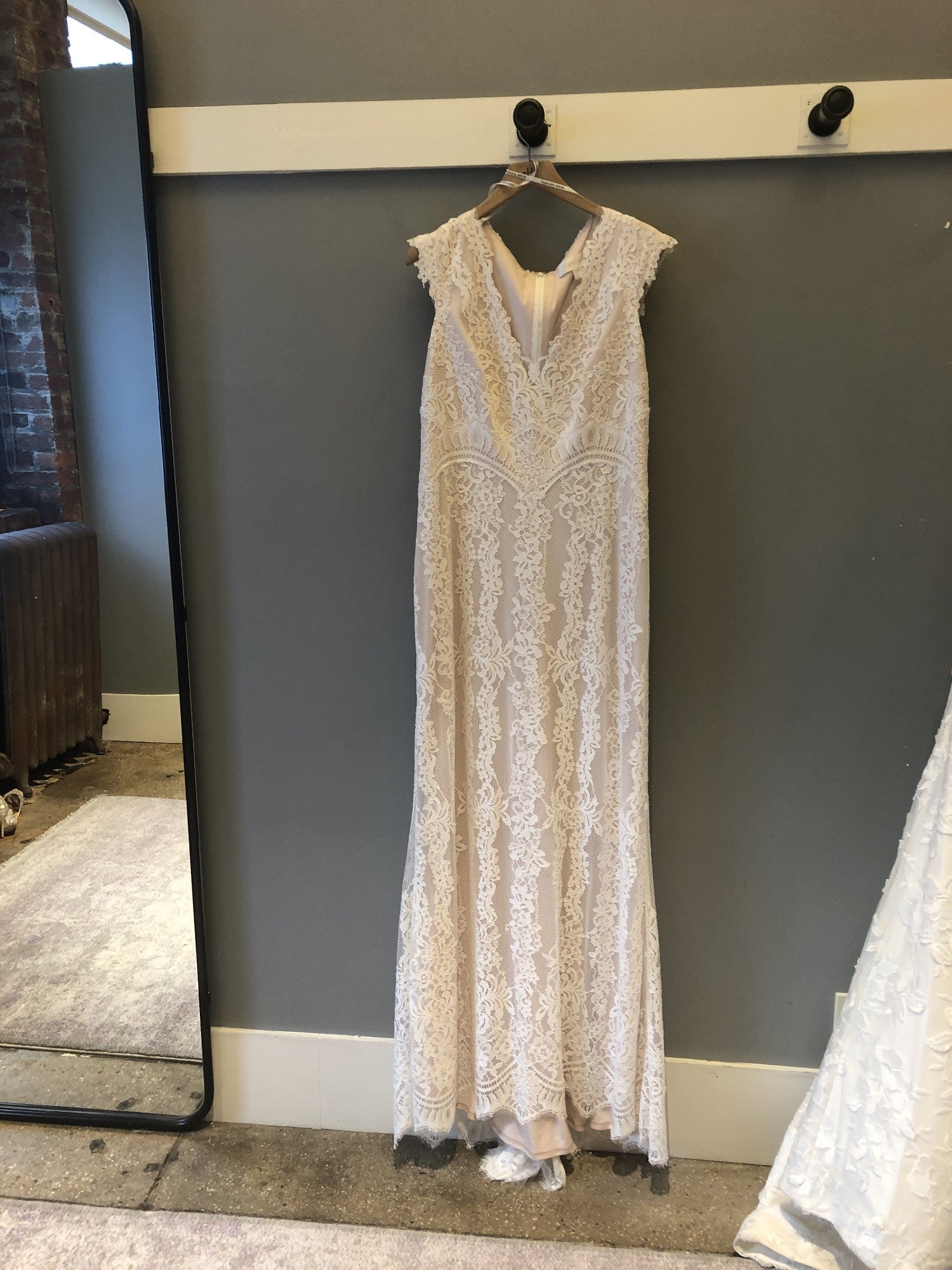 BHLDN Tadashi Shoji Fiorelle Gown - Elegant Wedding Dress for Bride, Formal Evening Gown for Prom & Special Occasions