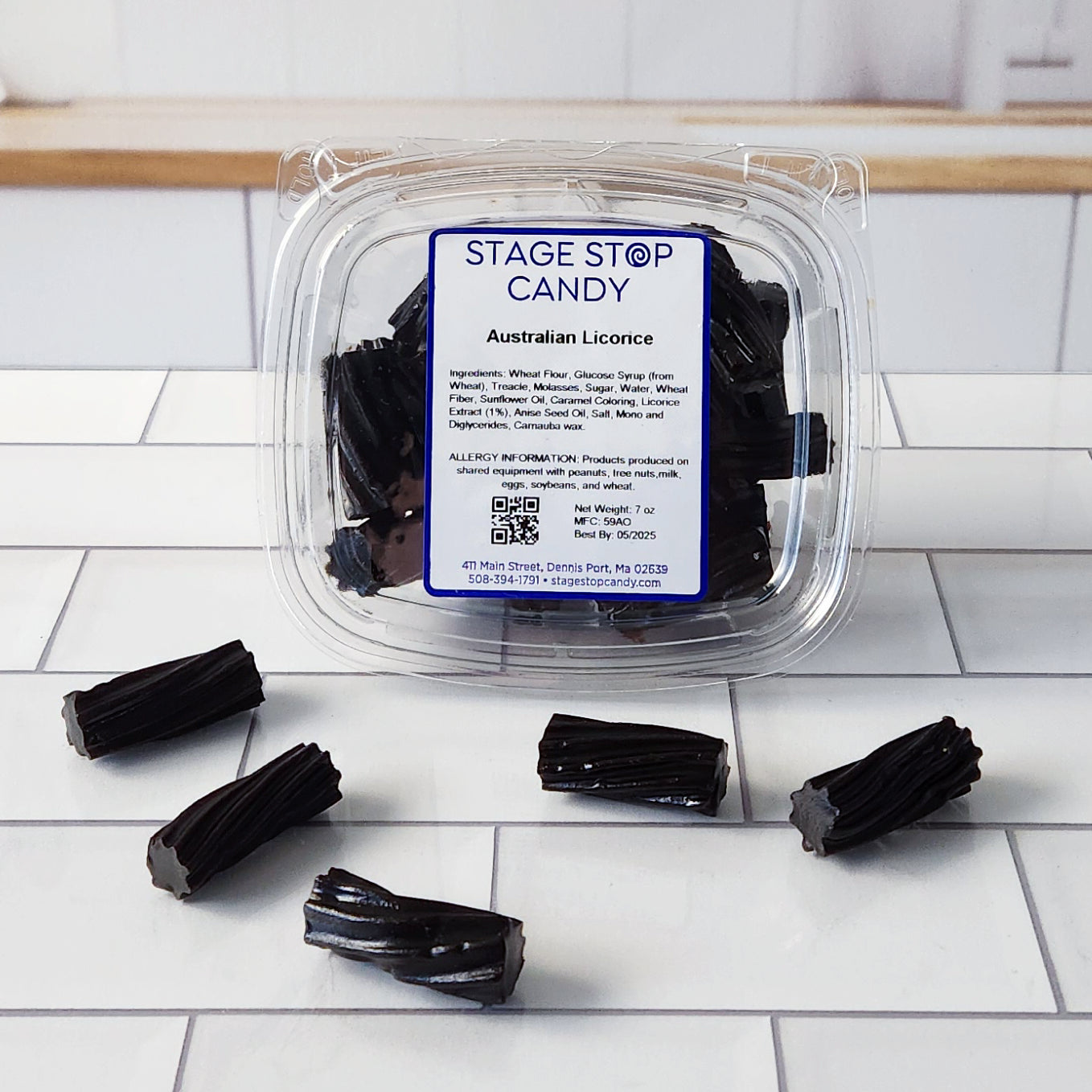 Australian Licorice Bites - Soft & Chewy Black Licorice Candy | Natural Flavors | Perfect for Movie Nights, Road Trips & Gift Baskets