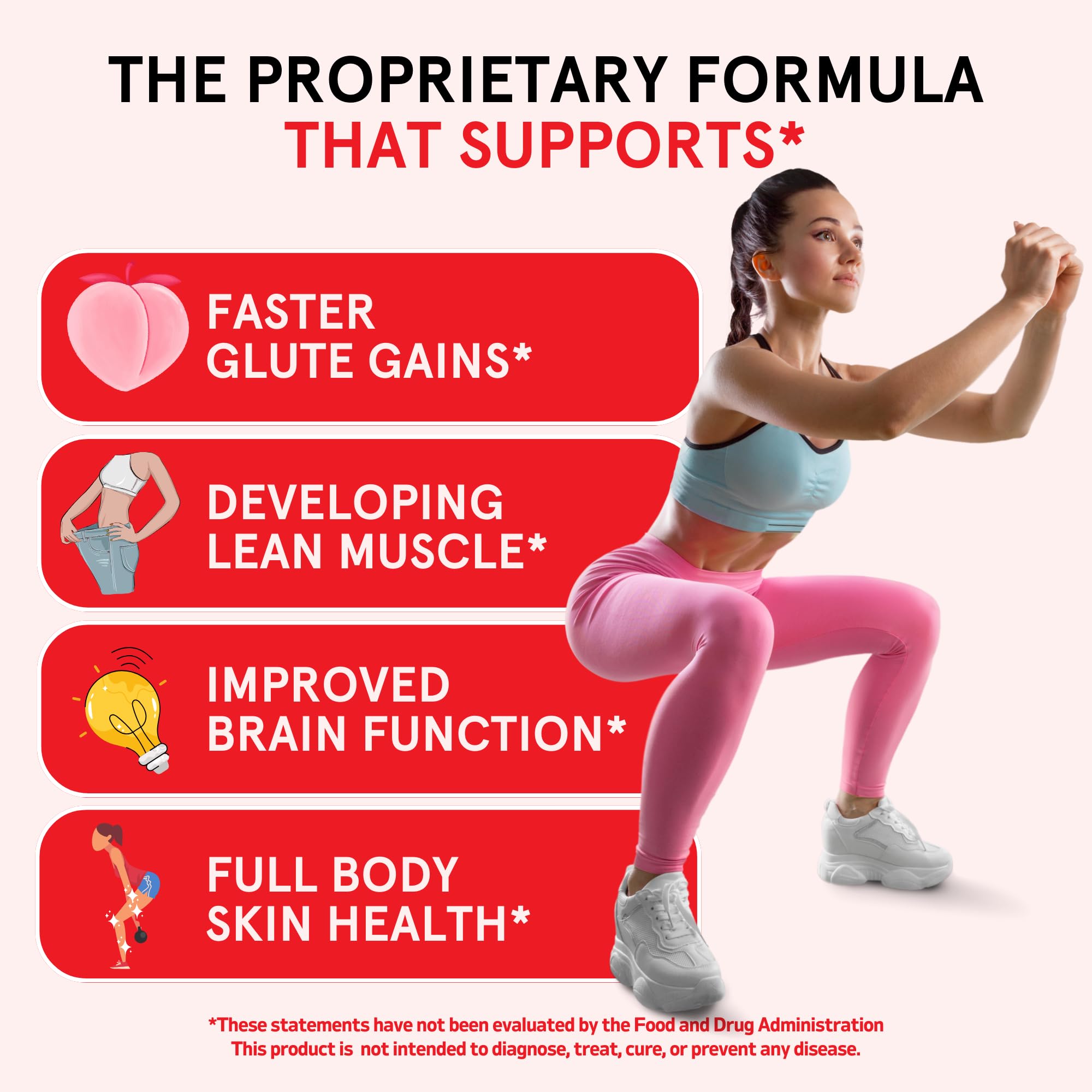 Best Creatine Monohydrate Powder for Women - Vegan Micronized Creatine with Collagen & BCAAs, 5g per Serving - Energy Boost & Muscle Support - 30 Servings, Strawberry Acai Flavor - Perfect for Post-Workout Recovery & Fitness Goals