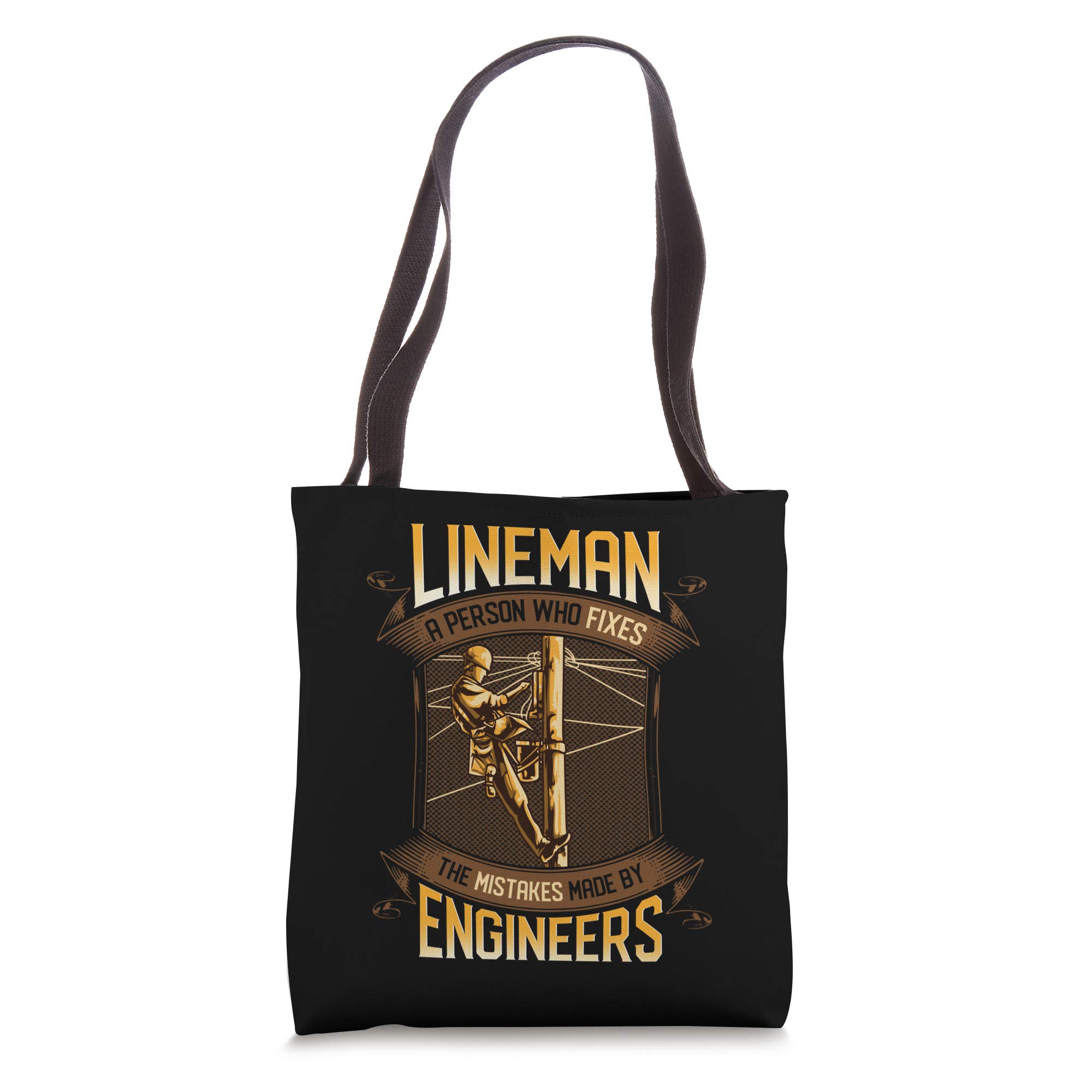 Electric Pole Lineman Tote Bag - Durable Work Bag for Tower Climbers & Utility Workers - Perfect for Tools, Gear & Everyday Use
