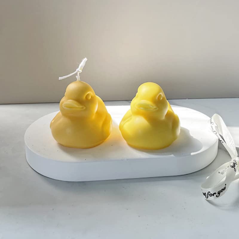 3D Cartoon Duck Silicone Molds for DIY Candle Making - Cute Animal Shaped Molds for Aroma Gypsum, Home Decor & Art Crafts - Perfect for Birthday Gifts, Party Favors and DIY Craft Projects