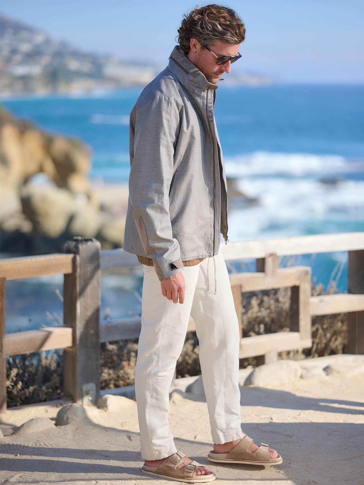 Premium Linen Cotton Chino Pants for Men - Comfortable & Stylish Casual Trousers for Office, Travel & Summer Wear