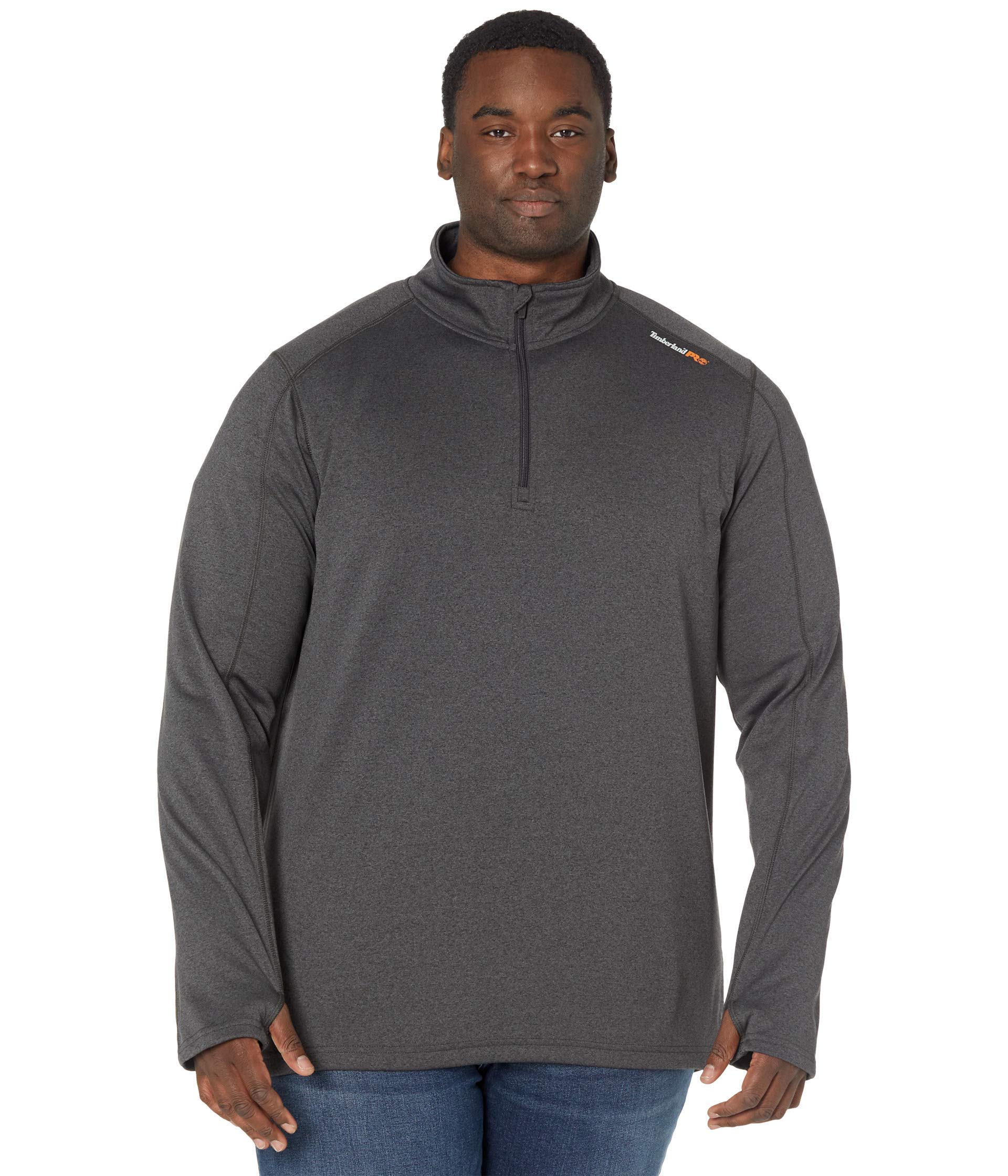 Timberland PRO Men's Big and Tall Understory 1/4-Zip Fleece Jacket - Warm Workwear for Outdoor & Casual Wear - Perfect for Hiking, Camping, and Winter Layering