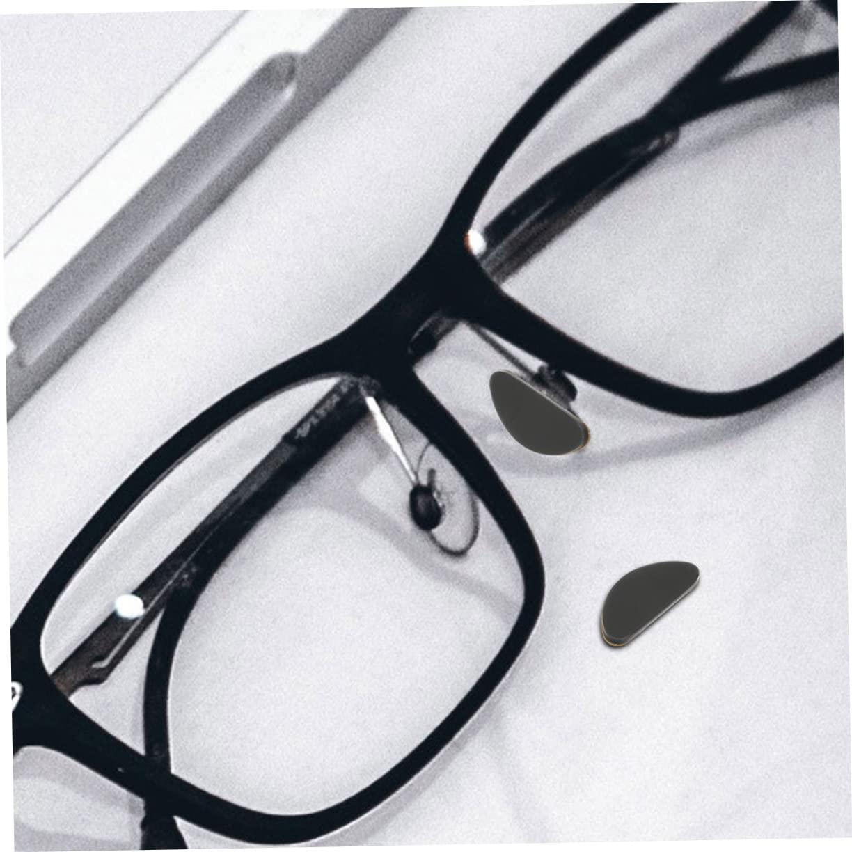 36 Pairs Silicone Glasses Nose Pads - Soft Nose Bridge Pads for Eyeglasses, Comfortable Anti-Slip Nose Cushions for Reading Glasses, Sunglasses & Frames - Perfect for All-Day Wear & Eyewear Comfort