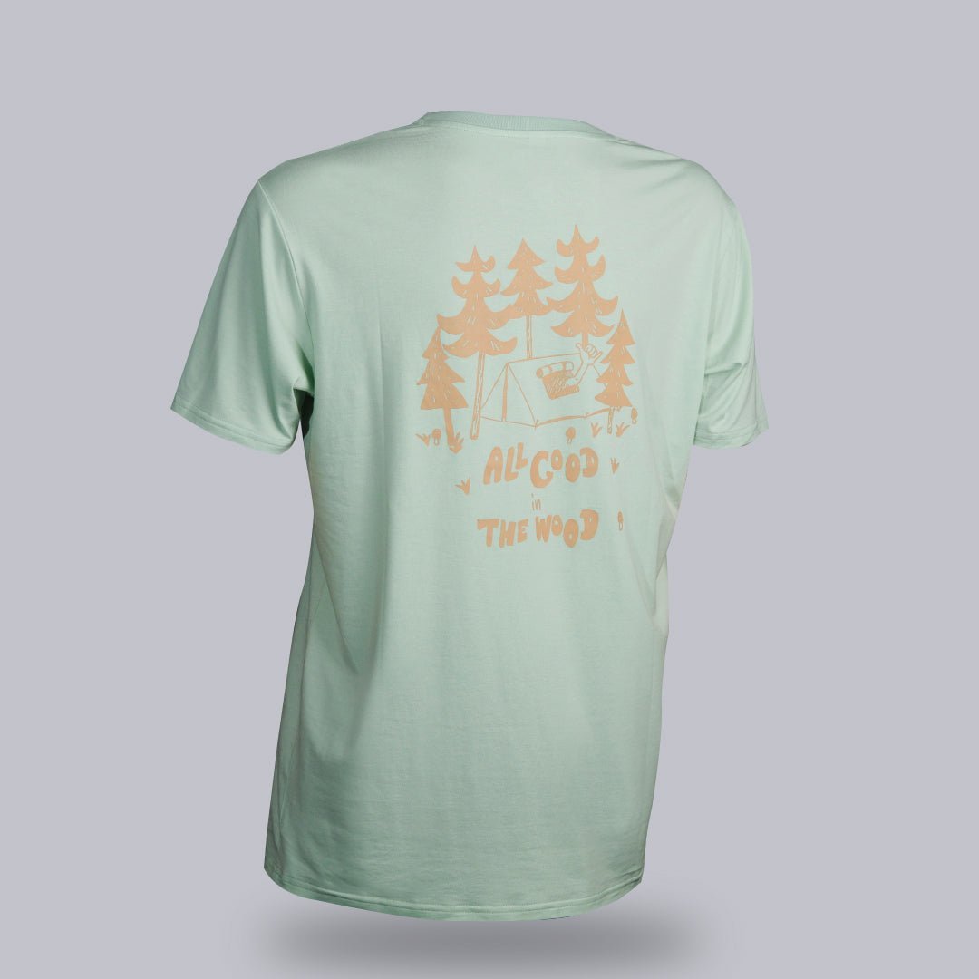 All Good in the Wood | Eco-Friendly Unisex Organic Cotton T-Shirt for Men & Women - Perfect for Casual Wear, Daily Outfits & Sustainable Lifestyle