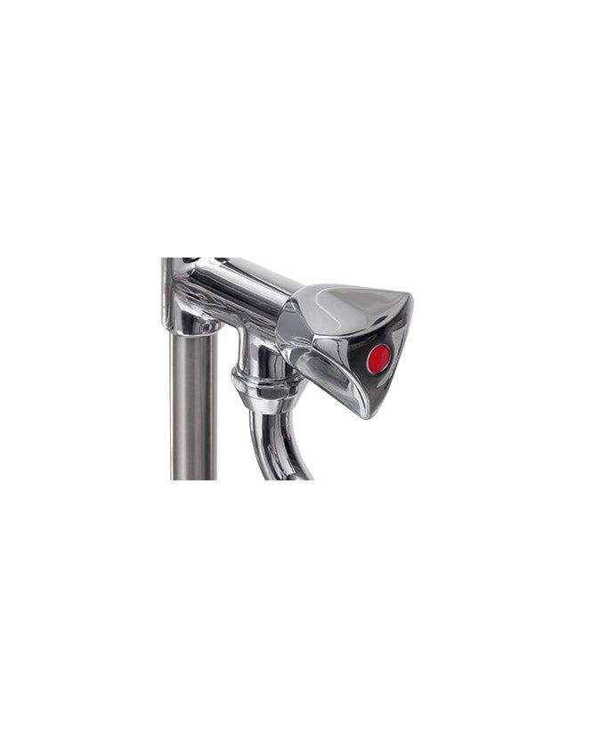 Cancan® MT02 Stainless Steel Sink Mounted Pre-Rinse Faucet with Intermediate Tap - Commercial Kitchen Sprayer for Restaurants, Food Trucks & Home Use