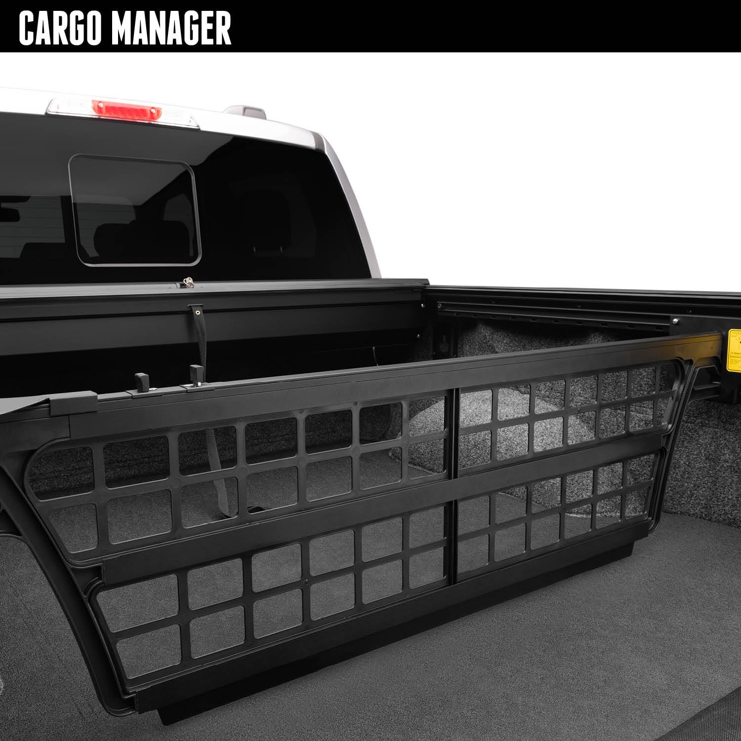 RealTruck Roll-N-Lock Cargo Manager Truck Bed Organizer | CM262 | Compatible with 2015-2022 Chevy/GMC Colorado/Canyon 6'2
