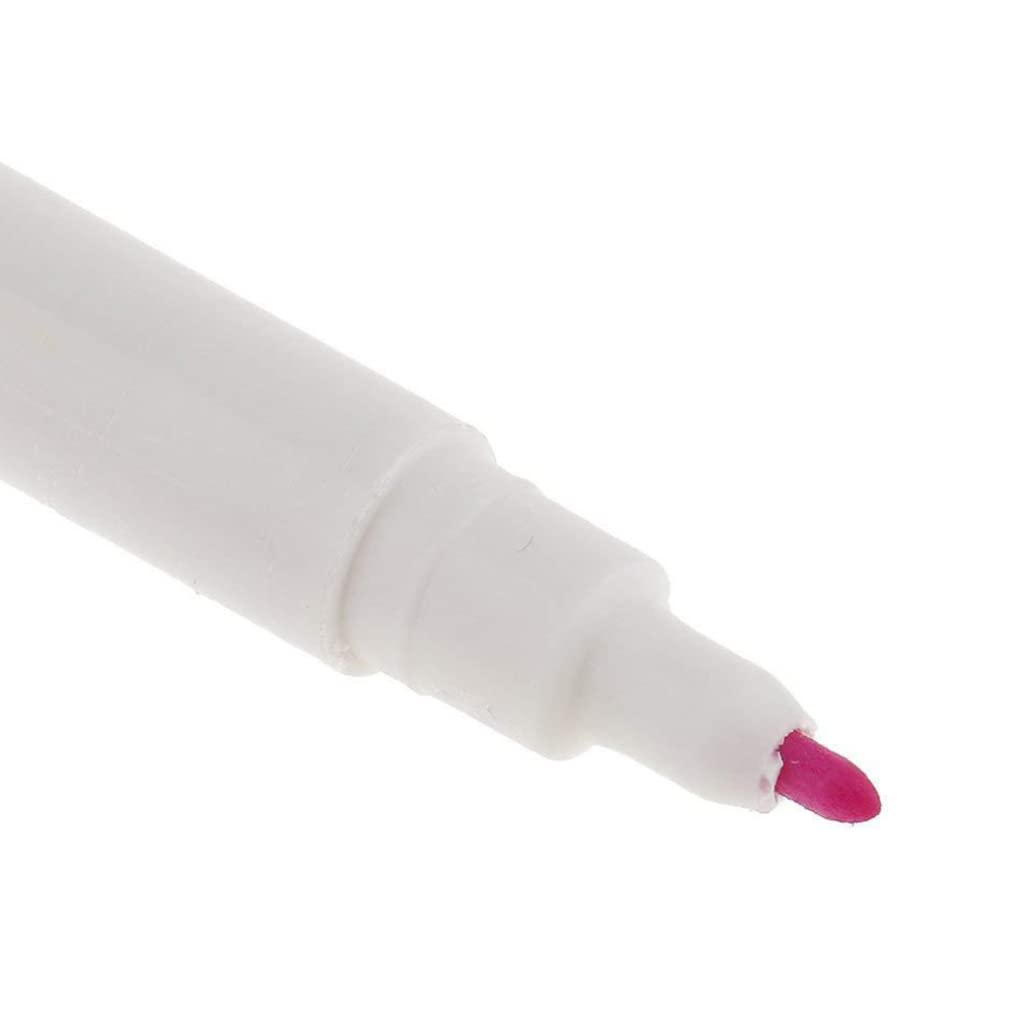 Fine Tip Water Erasable Whiteboard Markers - 4 Pack Fabric & Liquid Soluble Markers for Whiteboards, Fabric, Glass - Ideal for Office, Classroom & Craft Projects