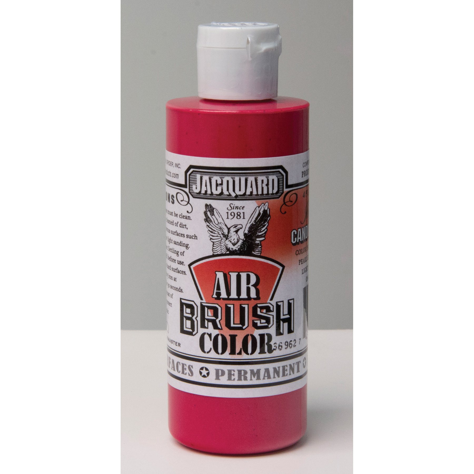 4Oz Jacquard Airbrush Color - Iridescent Candy Apple Paint for Automotive, Crafts & DIY Projects - High-Quality Metallic Finish for Airbrushing, Model Kits & Art Projects