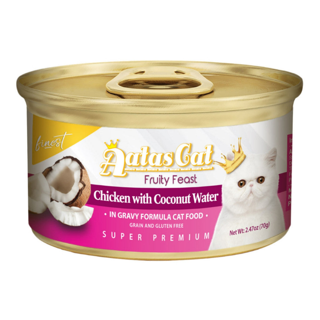 Aatas Cat Finest Wet Cat Food Variety Pack - Fruity Feast in Gravy 70g, Diamond Dinner in Jelly 80g & Daily Defense Digestive 80g | Premium Nutrition for Adult Cats | Perfect for Mealtime, Weight Management & Digestive Health