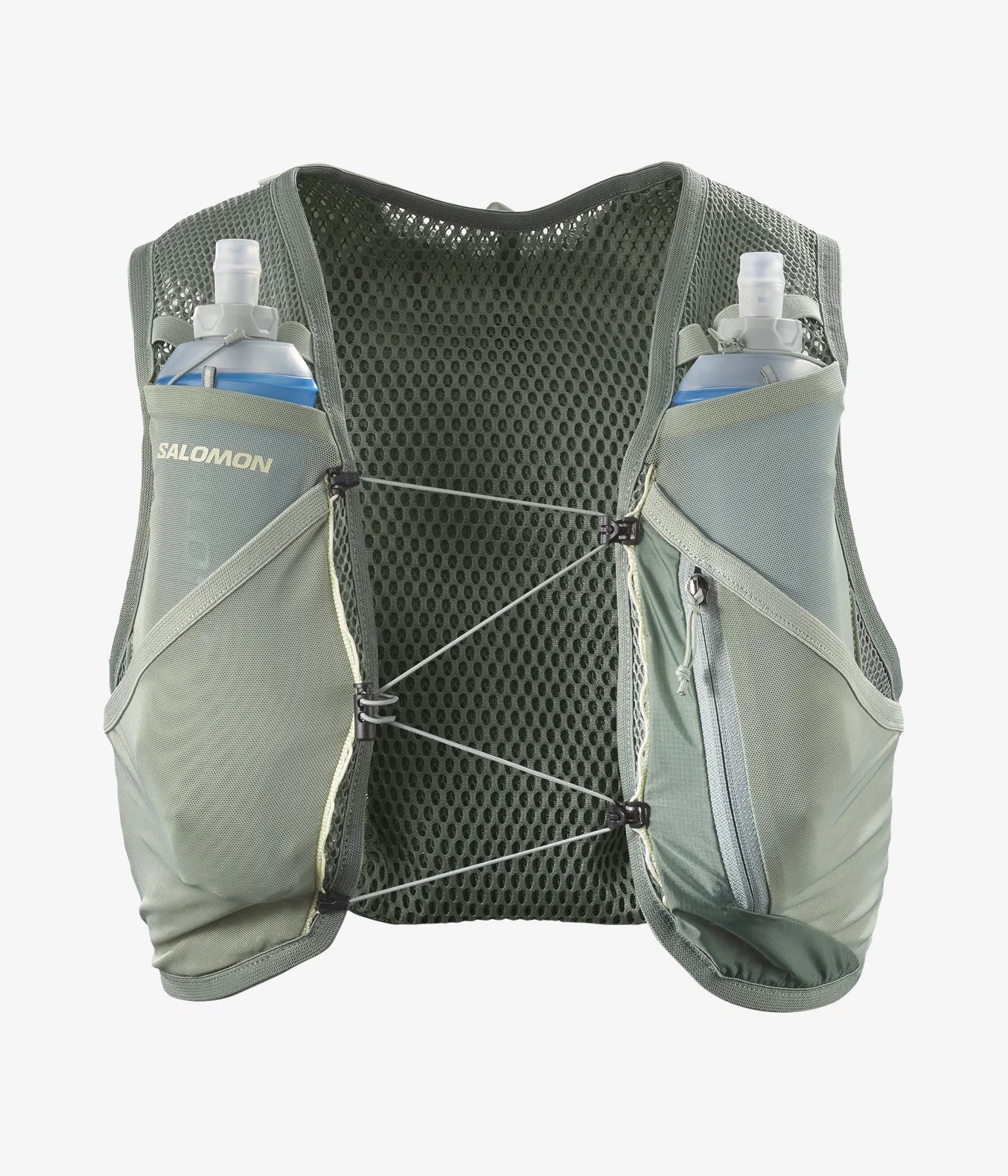 Active Skin 4 Running Hydration Vest with Water Flasks - Lightweight Breathable Unisex Trail Running Gear for Marathon, Hiking & Outdoor Sports