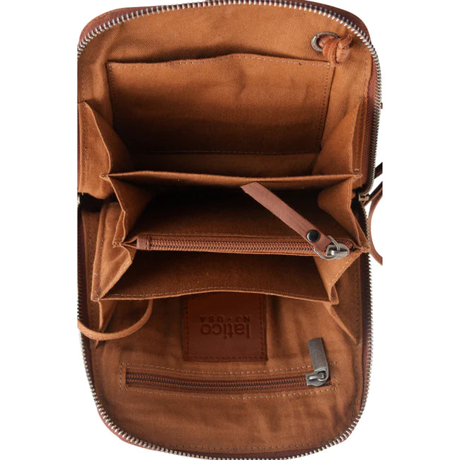 Latico Lilly Accordion Organizer Crossbody Bag for Women - Stylish & Functional Handbag for Travel, Work, and Everyday Use