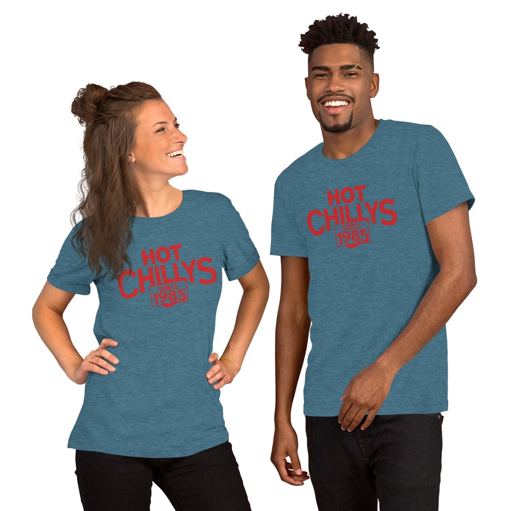 Hot Chillys Unisex Logo T-Shirt - Comfortable Cotton Tee for Men & Women - Casual Wear, Outdoor Activities, and Everyday Style