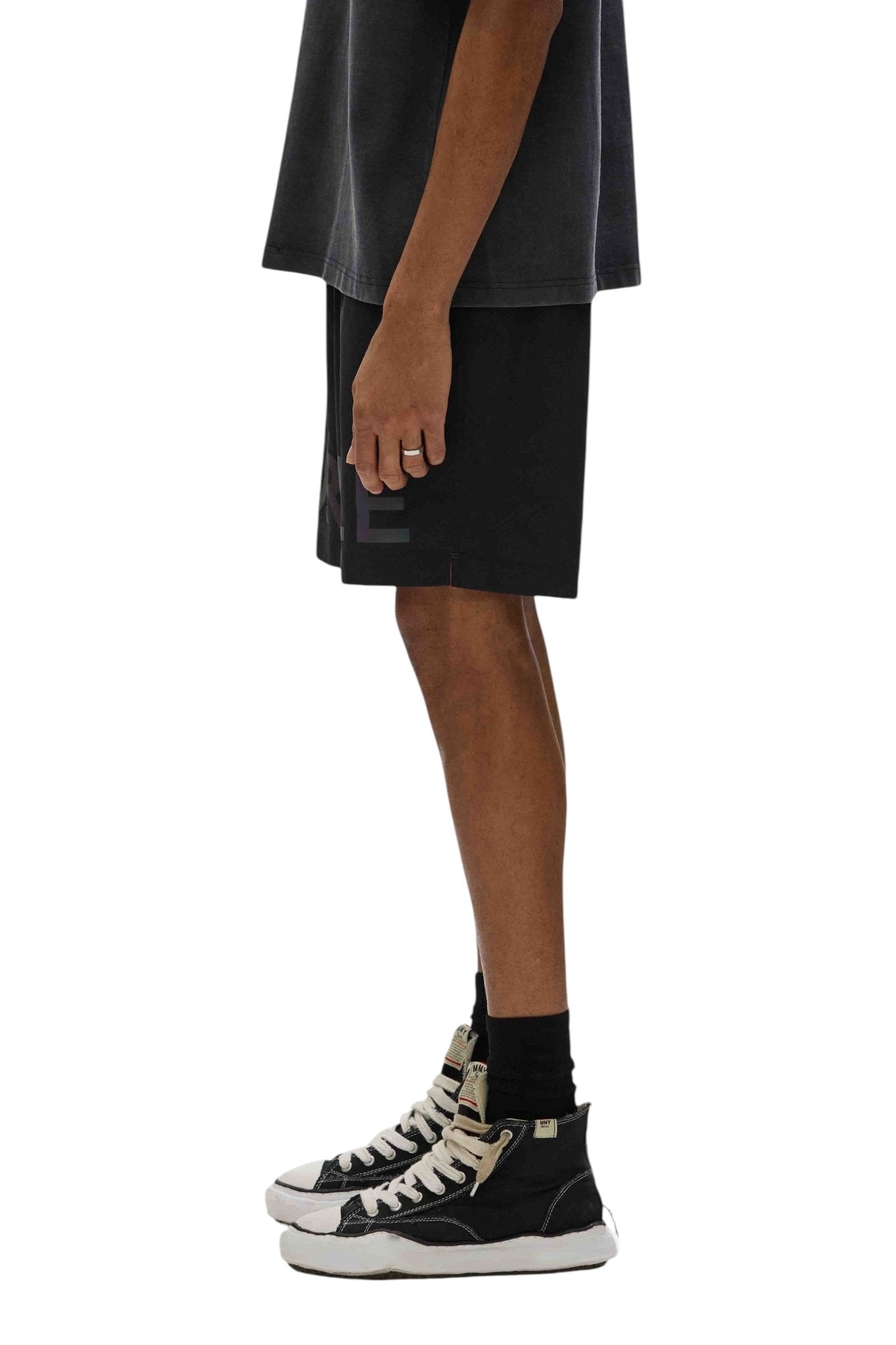 Purple Brand P504 PBHW Men's All-Round Athletic Shorts - Black - Comfortable & Breathable for Running, Gym, and Casual Wear