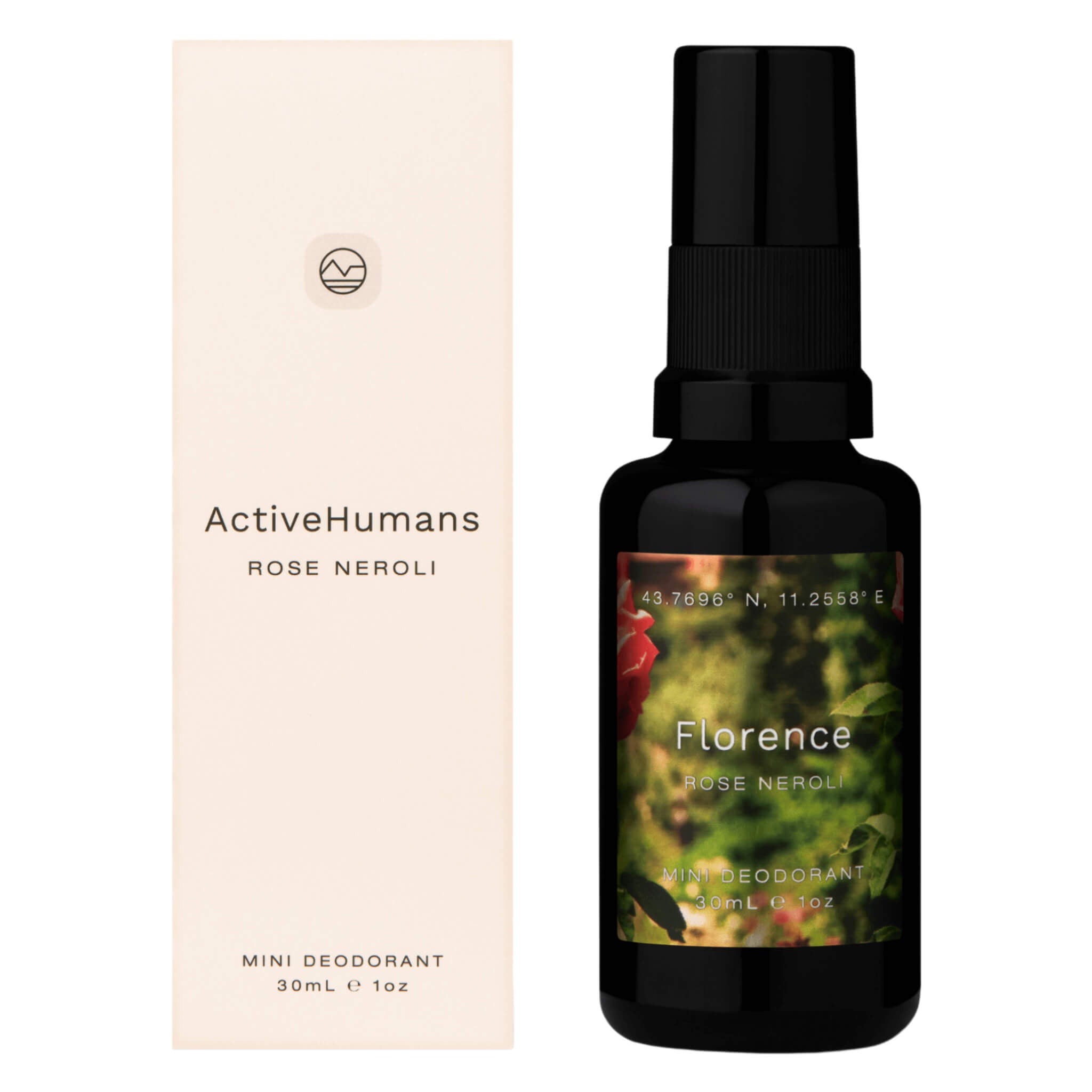 Natural Deodorant for Women & Men - Rose Neroli Scent | Aluminum-Free, Vegan & Cruelty-Free | All-Day Odor Protection for Workouts, Office & Daily Use