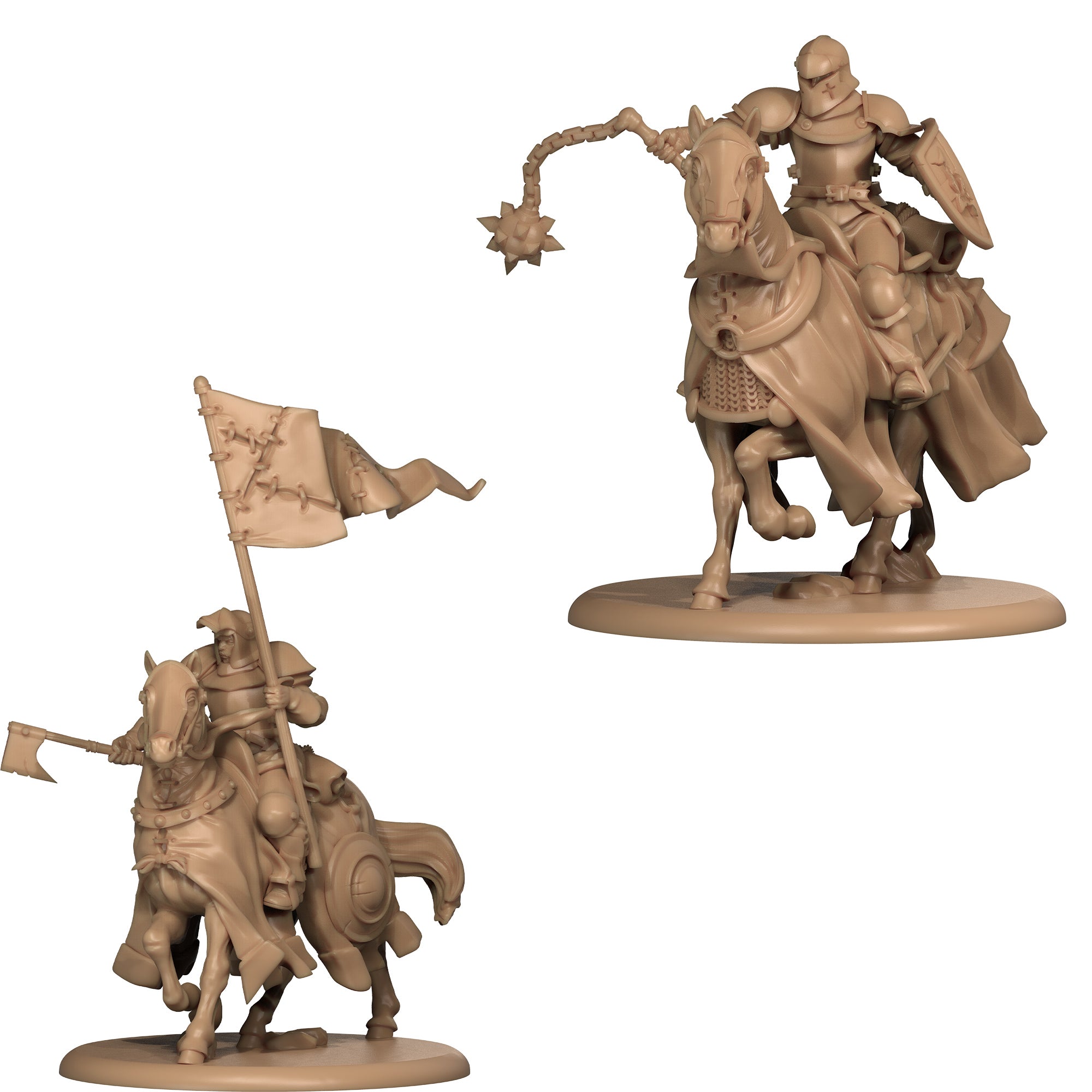 SIF Brotherhood Sworn Knights Action Figures - Collectible Medieval Knight Toys for Adults & Kids - Perfect for Display, Gifts, and Role-Playing Games (RPG)