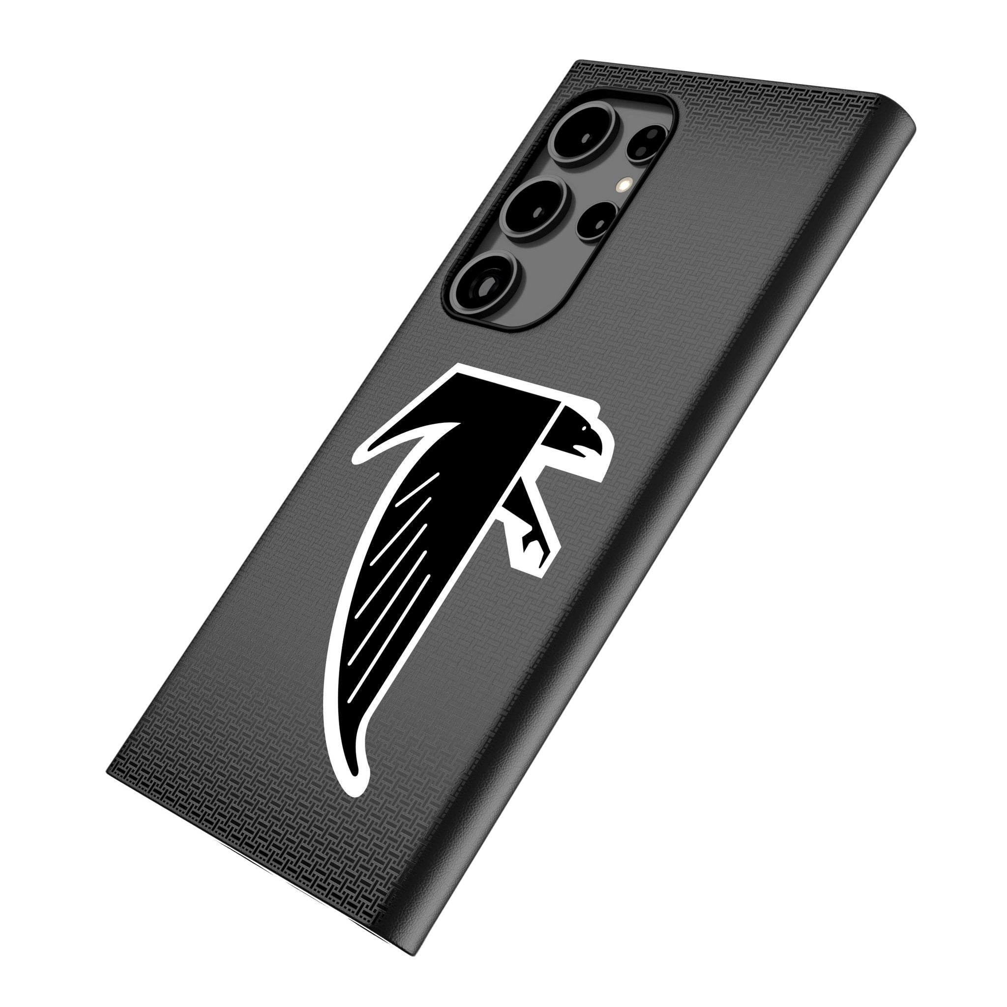 Atlanta Falcons Classic Linen MagSafe Compatible Phone Case for Samsung Galaxy S23/S22/S21 - Durable Protection with Team Logo - Perfect for Game Day & Everyday Use