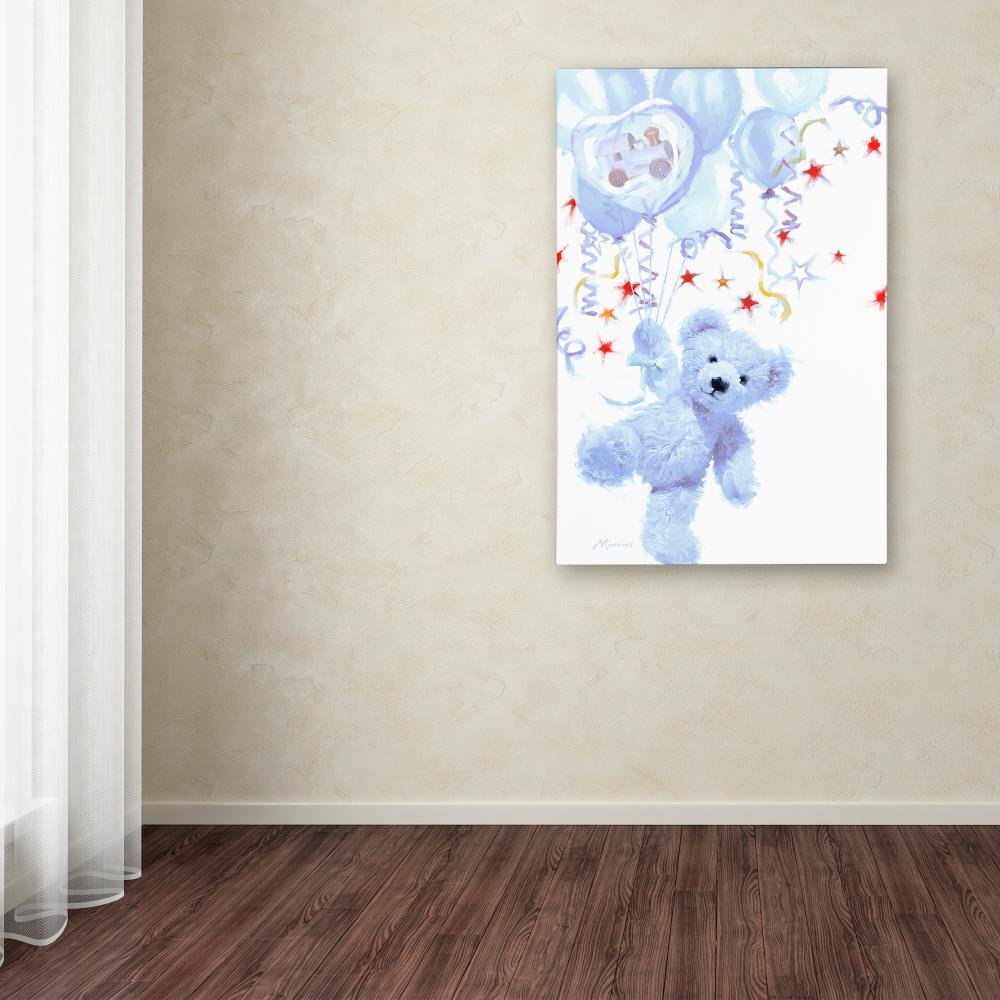 Trademark Fine Art ALI09603-C1624GG Premium Canvas Wall Art - 16x24 Inches, Modern Home Decor for Living Room, Bedroom & Office
