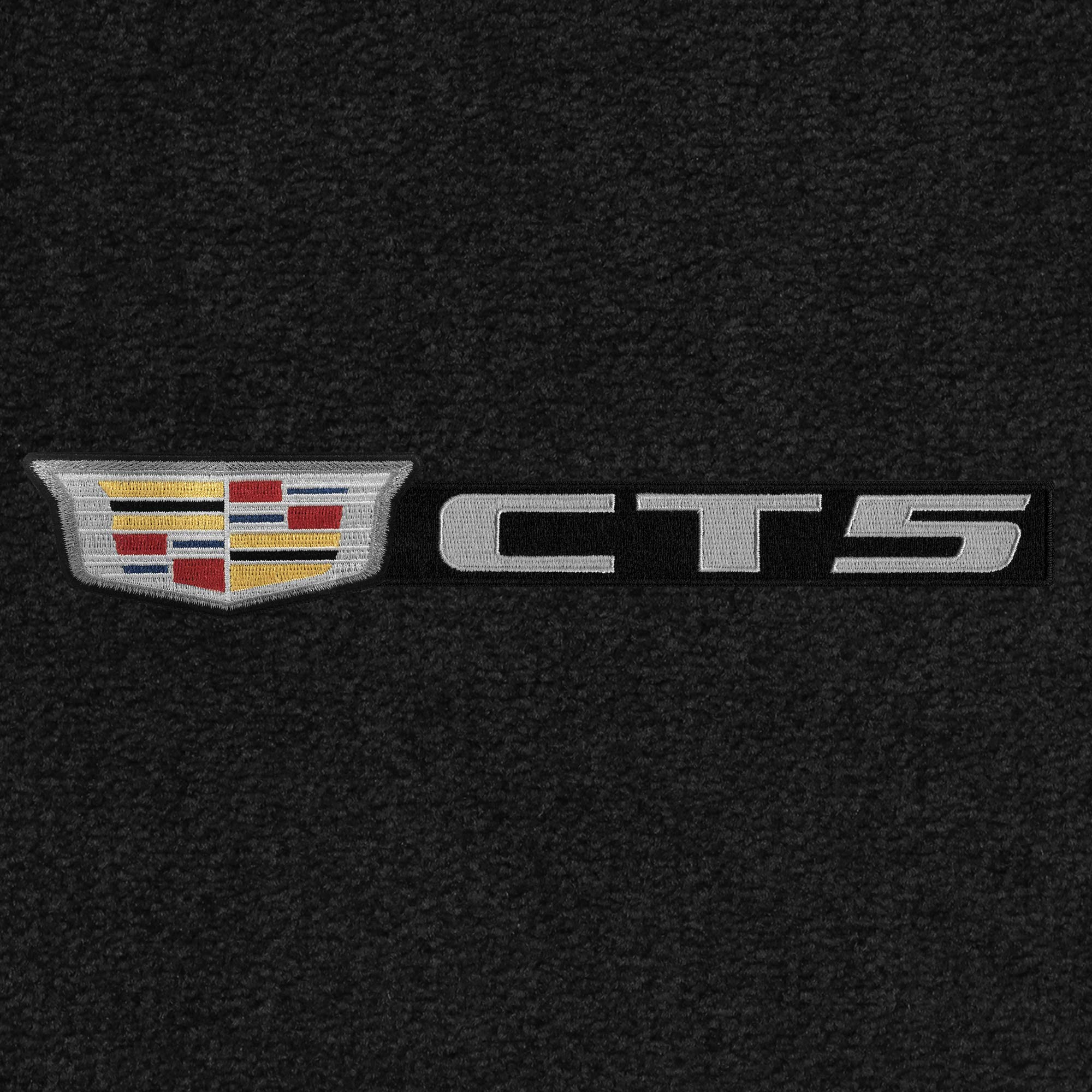 Premium Custom-Fit Carpeted Floor Mats for Cadillac CT5 RWD 2020 & Newer - Luxury Car Floor Liners with Trunk Mat (Charcoal) | Perfect for All-Weather Protection & Enhanced Interior Style