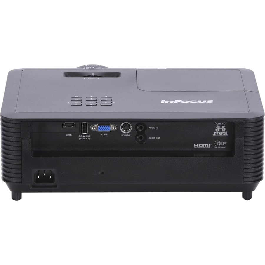 InFocus Genesis IN112AA 3D DLP Projector - 4:3 Aspect Ratio, 3600 Lumens, HD Ready for Home Theater, Business Presentations & Gaming