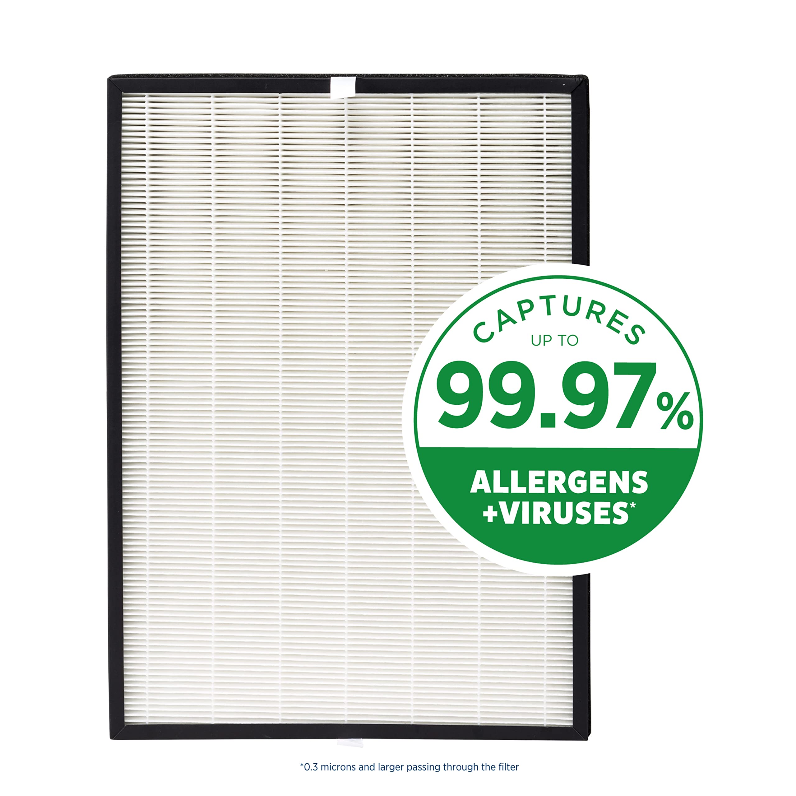 AprilAire RF09550V True HEPA Air Purifier Replacement Filter for AprilAire 9550 - Captures Viruses, Allergens, Bacteria, Pet Hair & Dander - Ozone Free - Perfect for Allergy Relief, Pet Owners & Healthy Home Air Purification