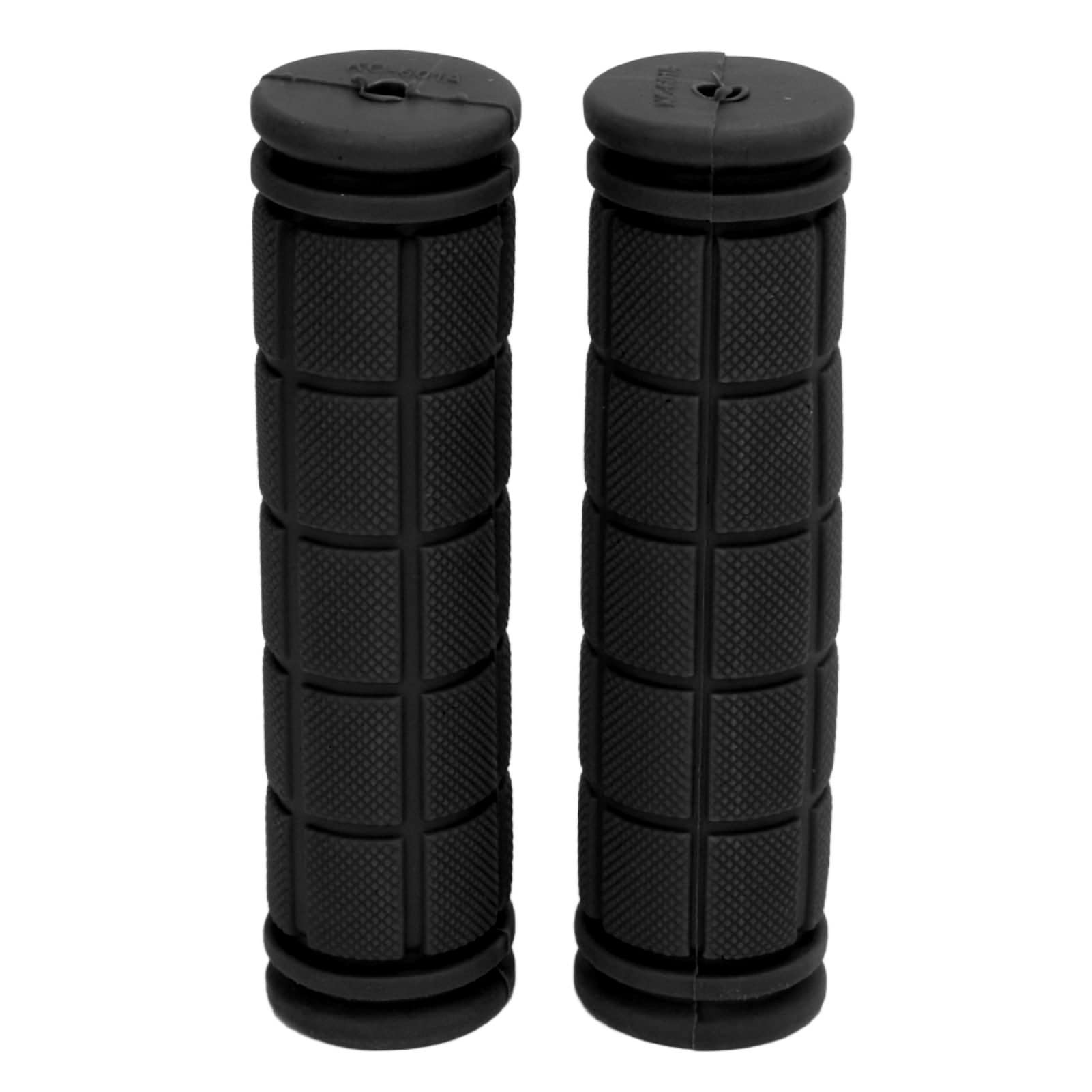 Anti-Slip Bike Handle Grips - 1 Pair Durable Rubber Bicycle Handlebar Grips for Mountain Bikes | 23mm Handlebar Compatible | Perfect for Off-Road Cycling & Commuting