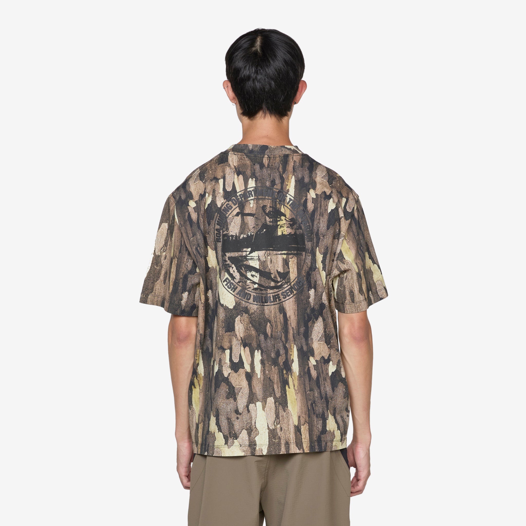 Bark Camouflage T-Shirt for Men - Comfortable & Stylish Hunting Shirt for Outdoor Adventures