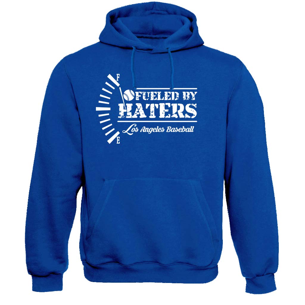Xtreme Apparel Fueled by Haters Men's Hoodie Sweatshirt for Baseball Fans - Comfortable Pullover for Game Day & Casual Wear