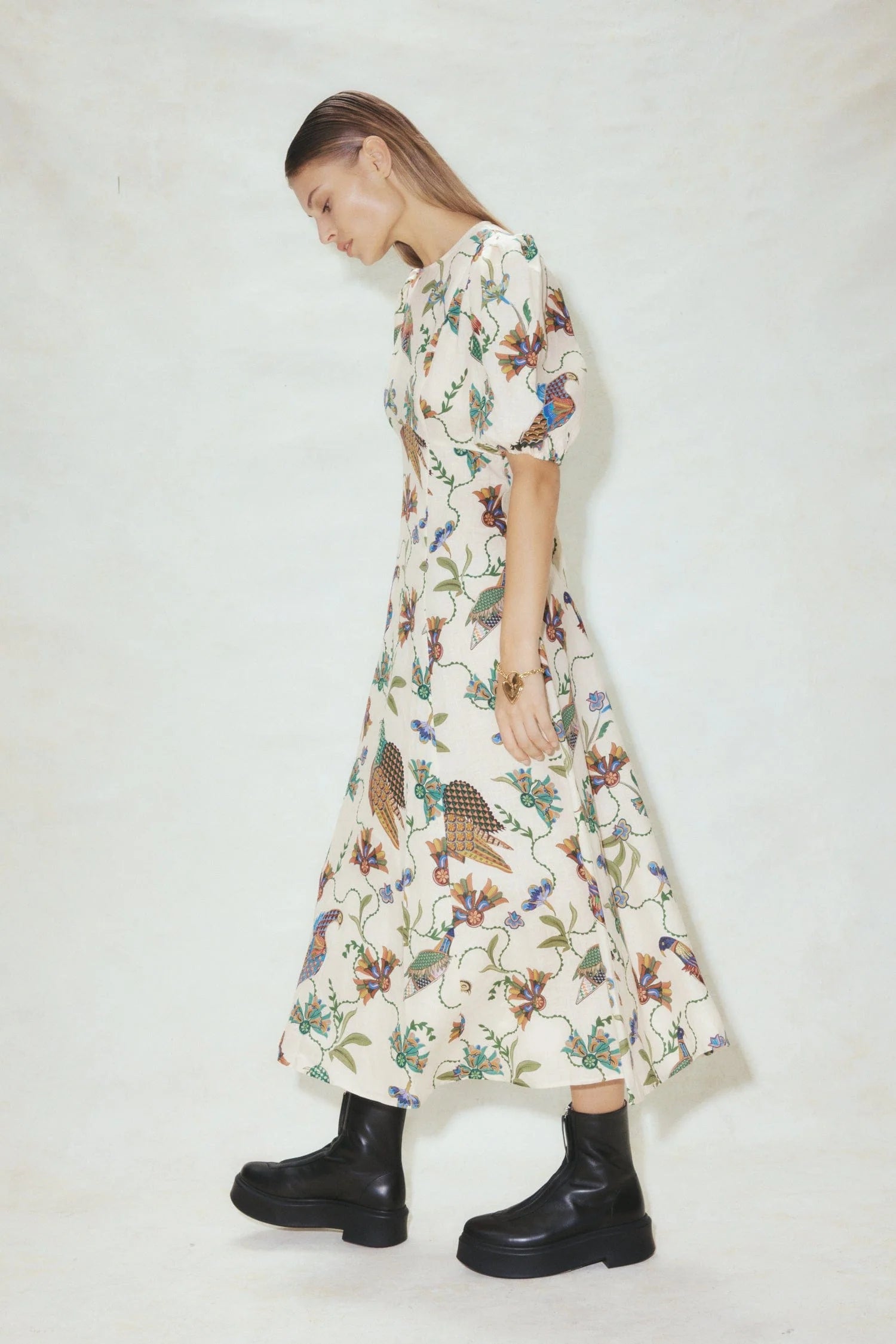 Stylish Birdie Midi Dress for Women - Flowy & Comfortable Summer Dress for Casual Outings, Beach Vacations & Date Nights