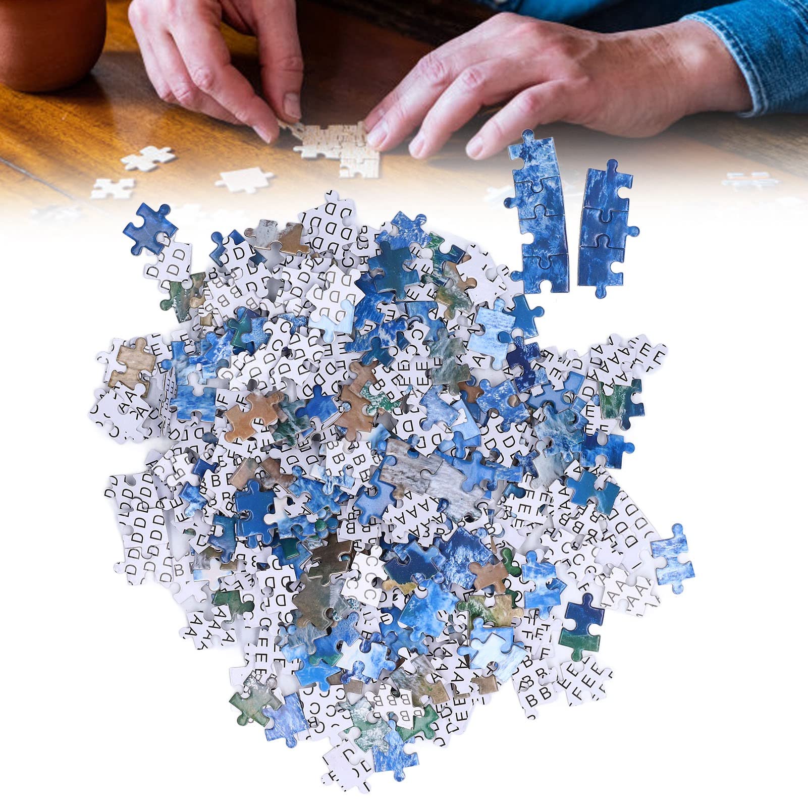 Shanrya 1000pcs Earth Jigsaw Puzzle - Educational Toy for Kids & Adults | Birthday Gift & Family Game Night