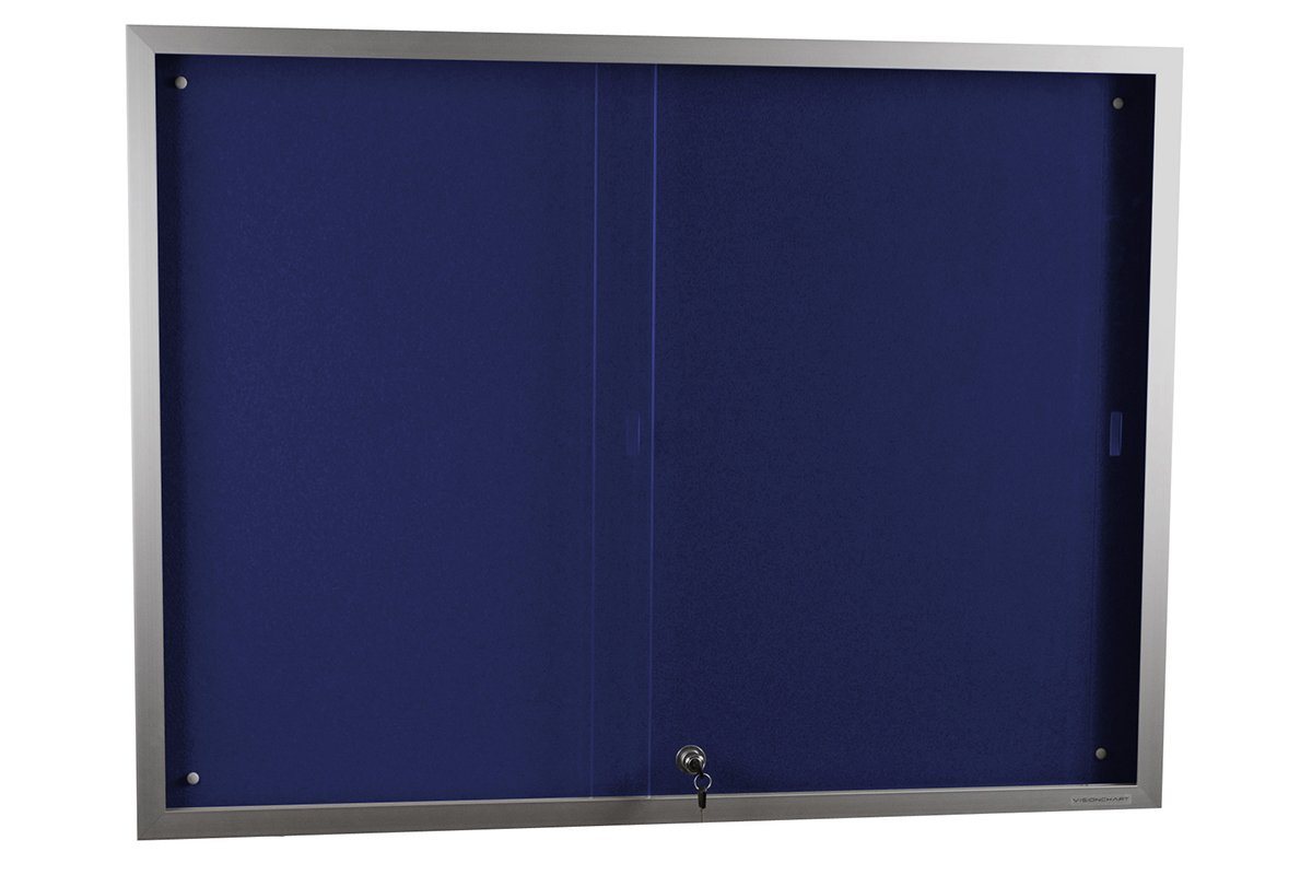 Vision Felt Notice Board Sliding Door - 36