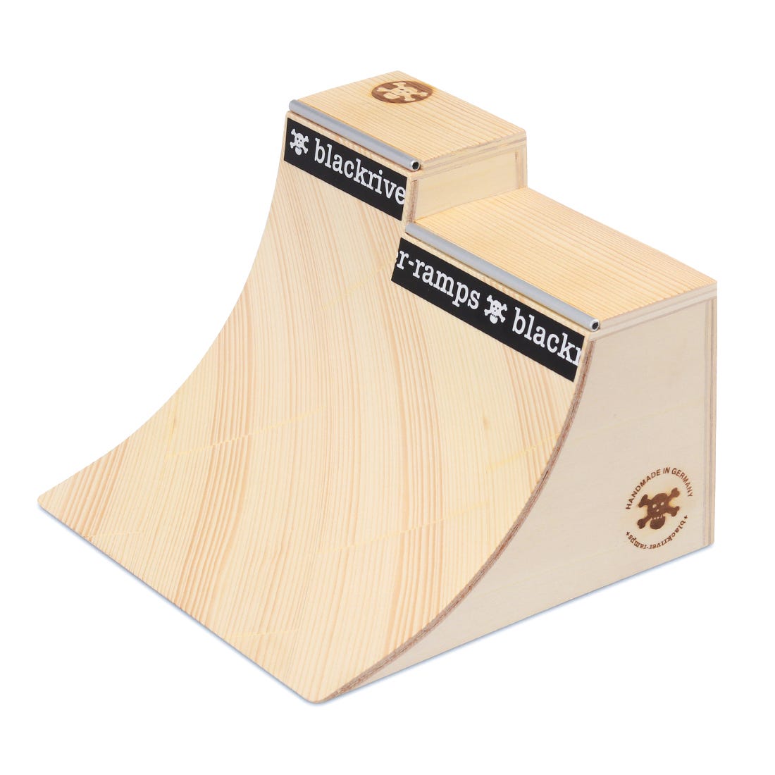 Blackriver Fingerboard Ramps Extension Quarter - Professional Mini Skateboard Ramps for Fingerboarding - Perfect for Home, Office & Competition Practice