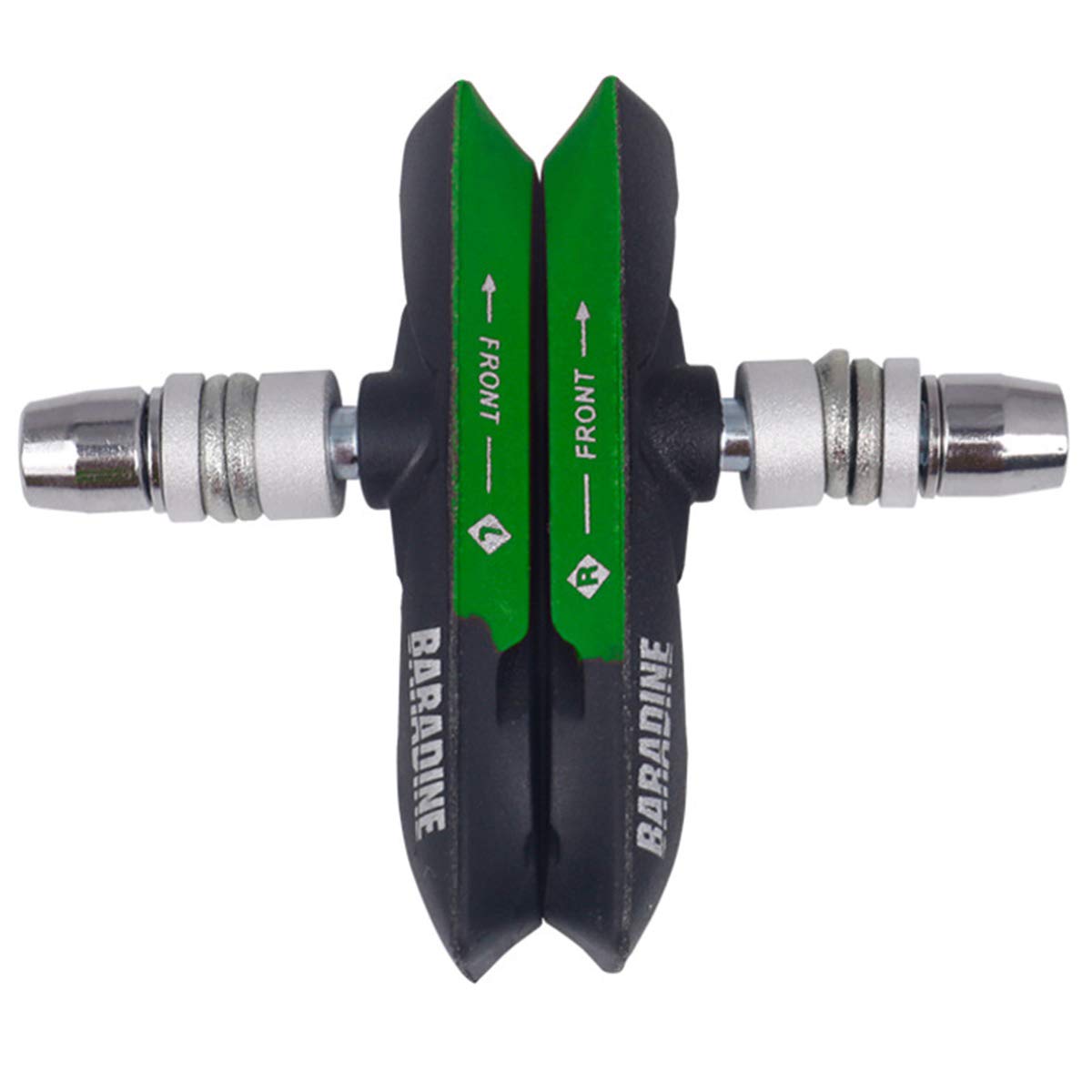 Premium Bike Brake Pads Set - Universal V-Brake Blocks for MTB, Cruiser & Mountain Bicycles - Durable, Noiseless & Anti-Skid Braking System - Perfect for Trail Riding, Commuting & Urban Cycling