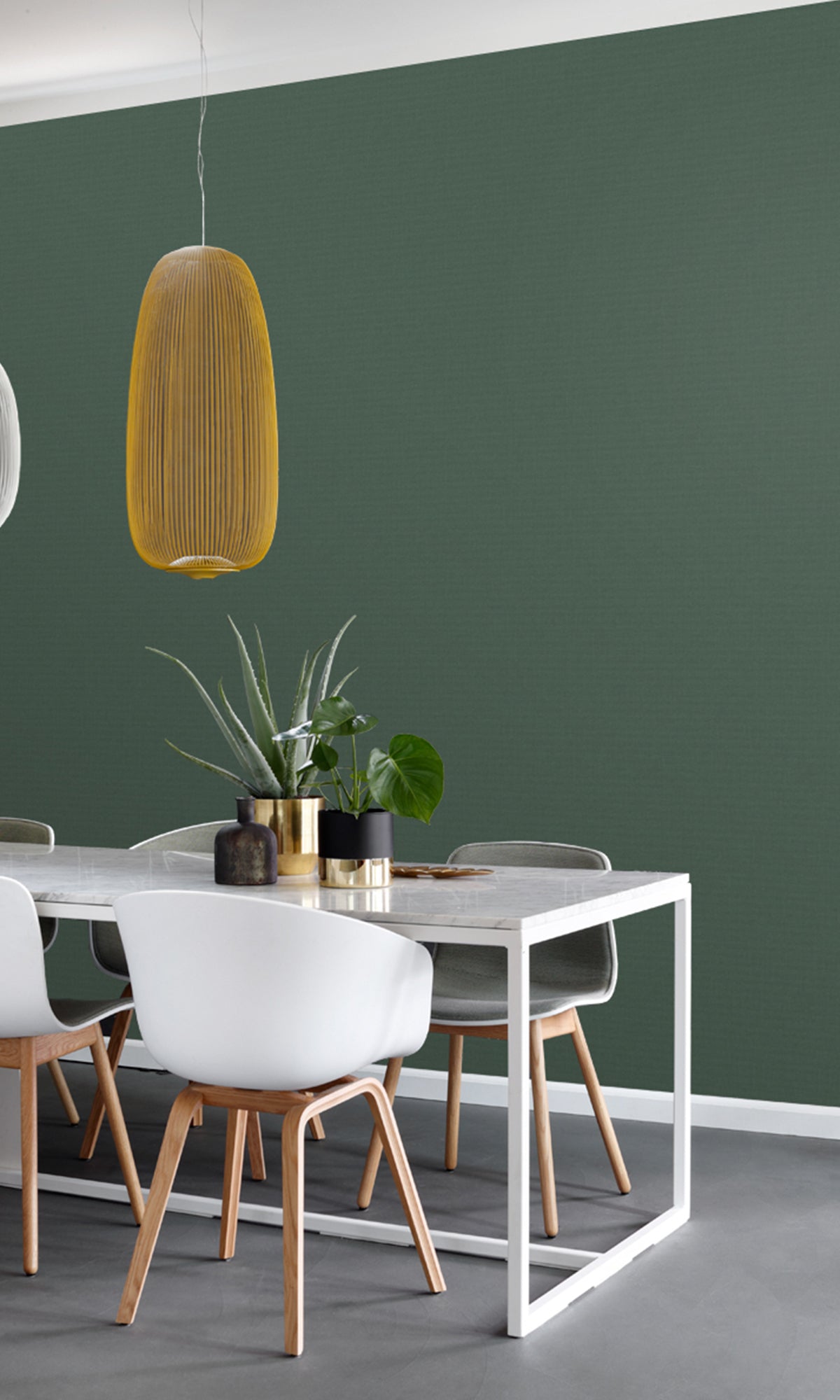 Grayish Green Blush Linen Texture Plain Wallpaper R9408 - Premium Peel & Stick Removable Wallpaper for Bedroom, Living Room & Office Decor