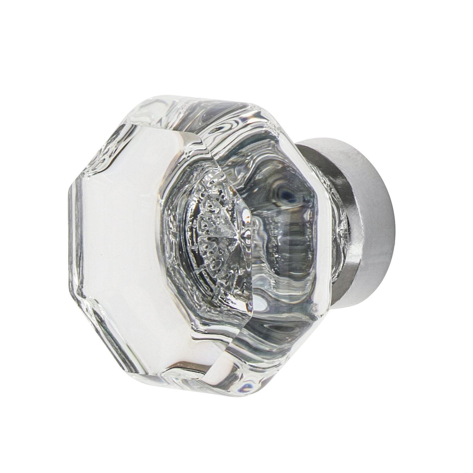 Vintage Cabinet Knob - Nostalgic Warehouse 750035 in Bright Chrome Finish | Perfect for Kitchen Cabinets, Bathroom Vanities & Furniture Upgrades