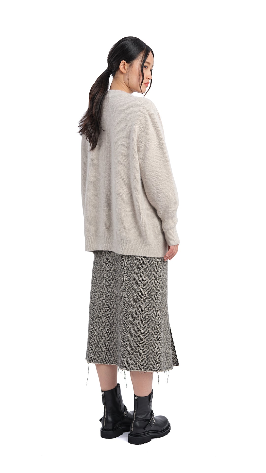 Stylish Fox Mix Cardigan for Women - Cozy Knit Sweater with Fox Print - Perfect for Fall, Winter & Casual Outfits