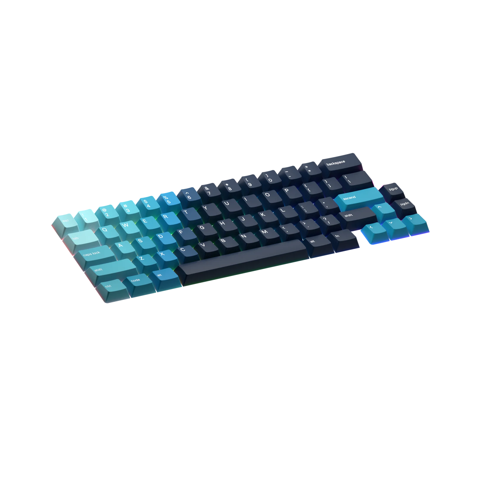 Celestial Ice Keycaps for Mechanical Keyboards - Custom Cherry MX Switches - Gaming & Typing Enhancer for PC & Mac - Perfect for Gamers, Programmers & Office Work
