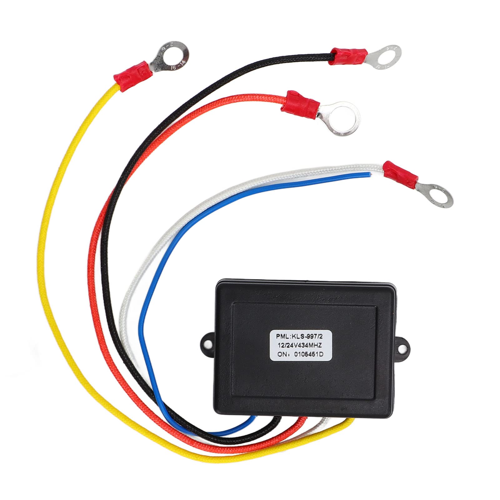 KIMISS 12V 24V Wireless Winch Remote Control Kit - Universal Truck ATV SUV Winch Switch Receiver - Perfect for Off-Road Recovery, Towing & Heavy Duty Applications