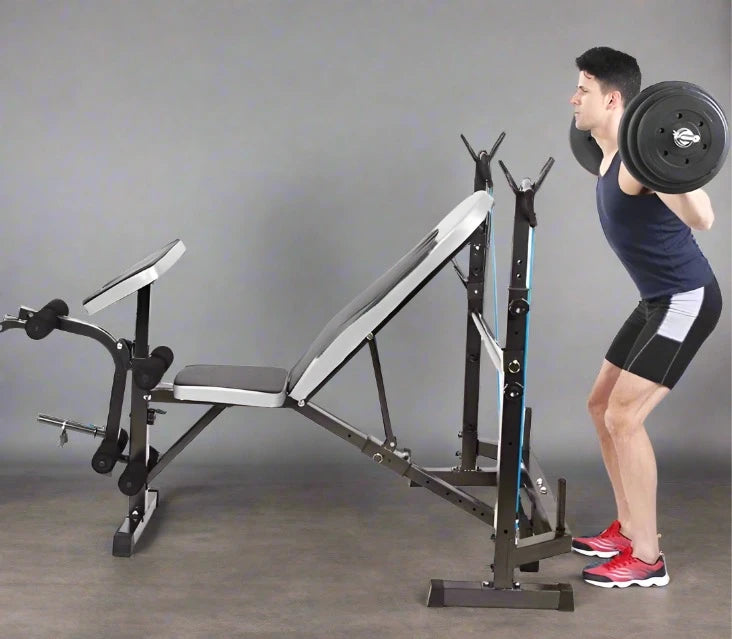 Multi-Function Bench Press Weight Lifting Bed for Home Gym - Adjustable Strength Training Equipment for Full Body Workout | Perfect for Home Fitness, Weight Loss & Muscle Building
