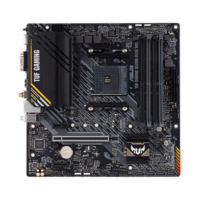ASUS TUF A520M Gaming Motherboard - AMD AM4 Socket | DDR4 | PCIe 3.0 | M.2 | USB 3.2 | Perfect for Gaming PC Builds & High-Performance Computing