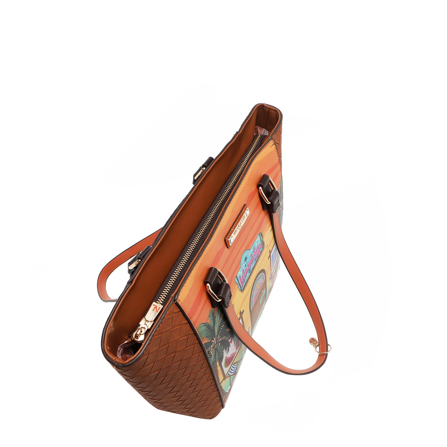 Stylish SUN AND SAND 3-Piece Women's Handbag Set with Crossbody Bag & Wallet - Perfect for Travel, Shopping, and Everyday Use