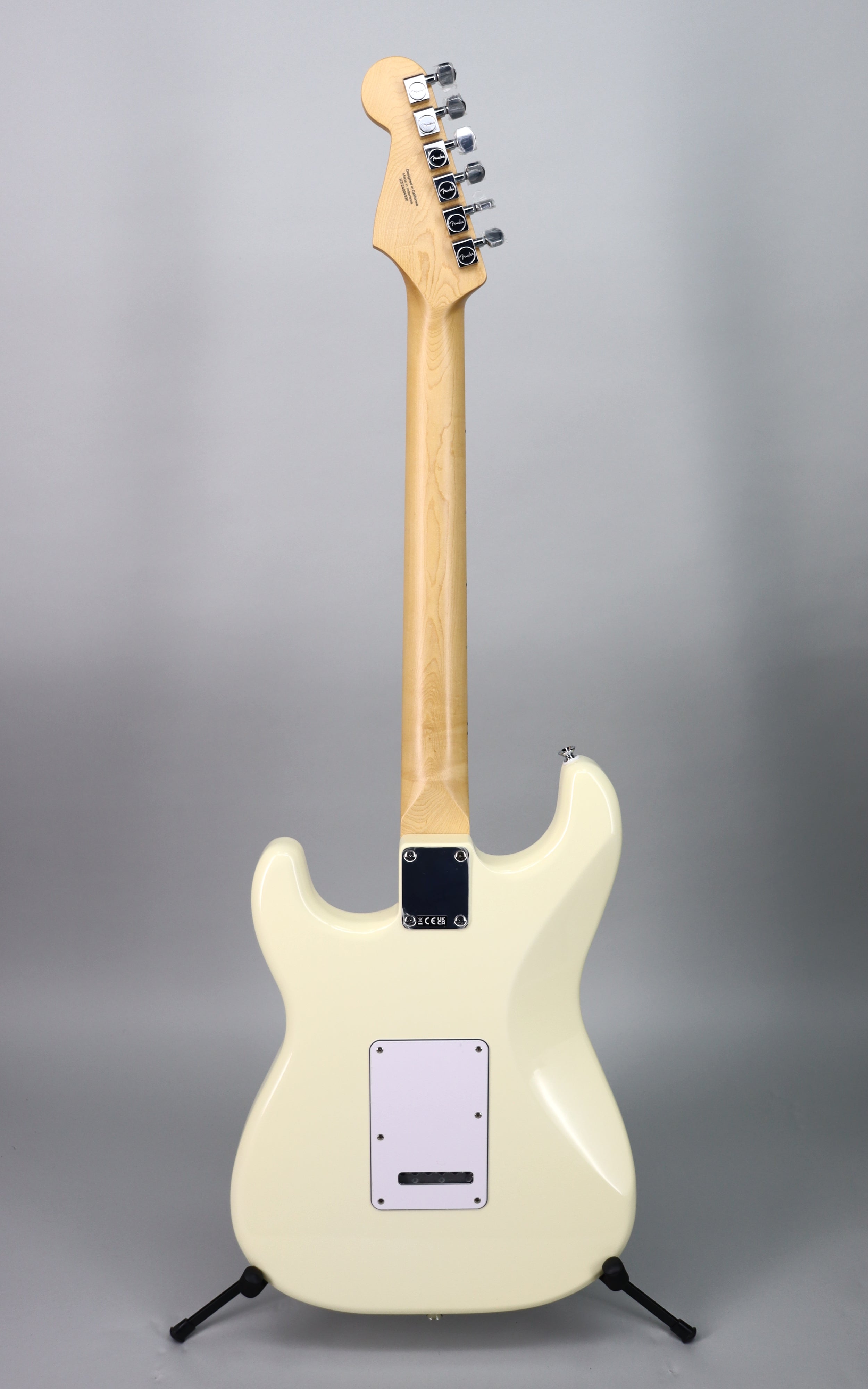 Fender Standard Stratocaster Electric Guitar - Olympic White Finish | Professional Quality for Rock, Blues & Stage Performance