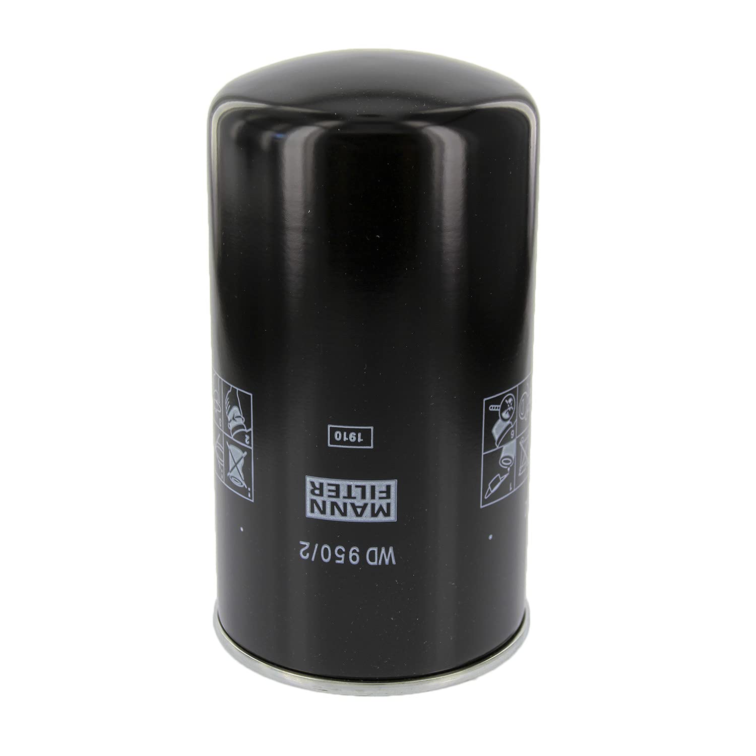 Bauer Rotorcomp R-333 Spin-On Oil Filter Replacement - Compatible with Compressed Air Systems & Equipment | High Performance Air Compressor Lubrication Filter for Industrial & Workshop Use