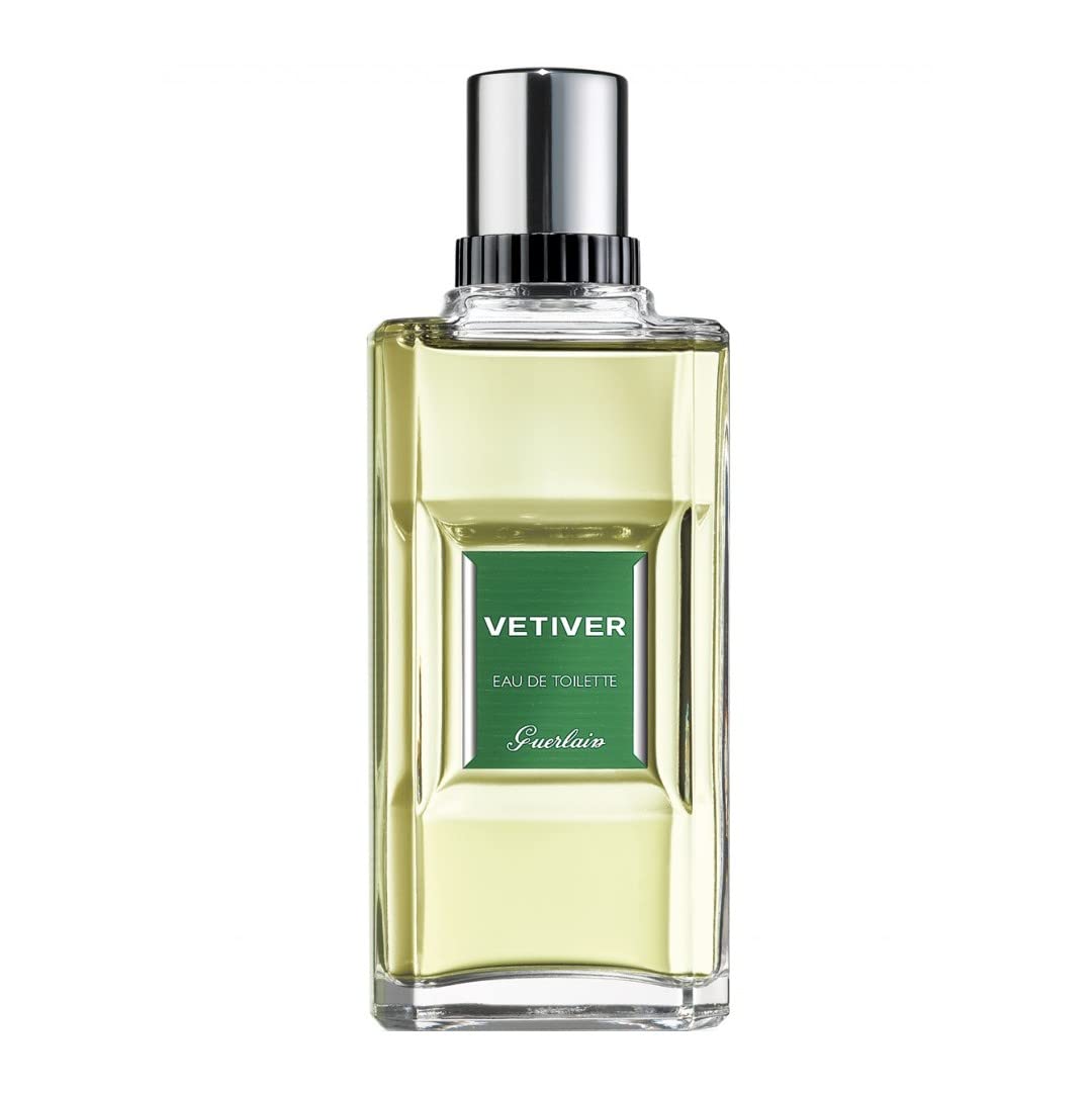 Guerlain Vetiver Eau de Toilette Spray for Men - 3.4 Oz | Fresh Woody Fragrance | Perfect for Office, Date Night & Special Occasions
