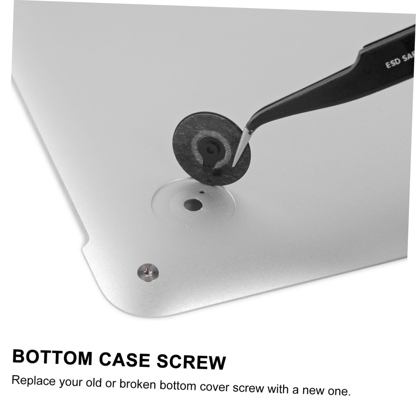 Gatuida Laptop Bottom Case Screw Set - 1 Pack Replacement Alloy Screws for Notebook Computer Repair & Maintenance | Perfect for DIY Laptop Bottom Cover Fixing & Hardware Upgrades