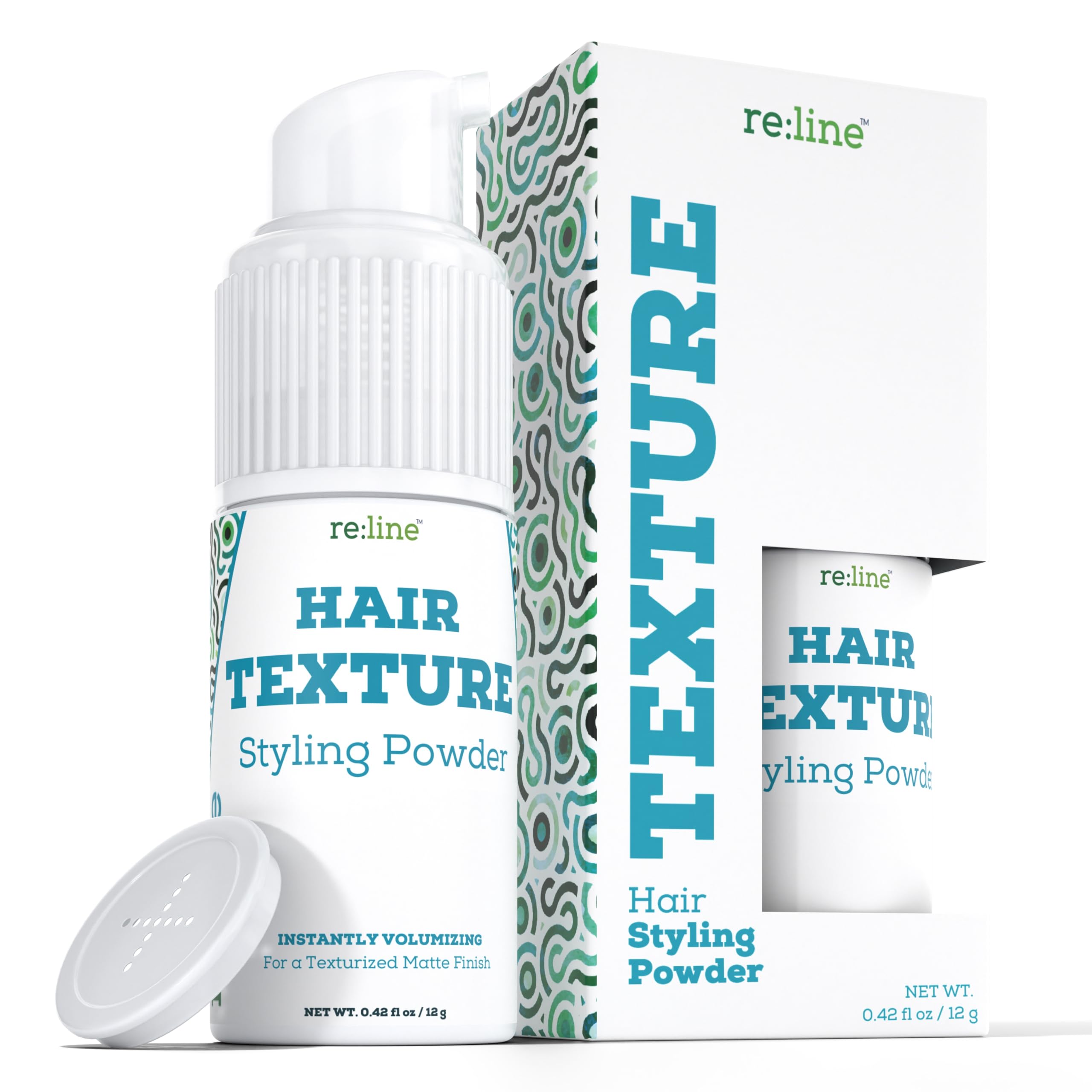 Natural Matte Hair Texture Styling Powder - Volumizing & Texturizing Spray for Men & Women - Root Lifting Powder for Straight, Curly or Wavy Hair - Mattifying & Thickening for Everyday Styling & Special Occasions